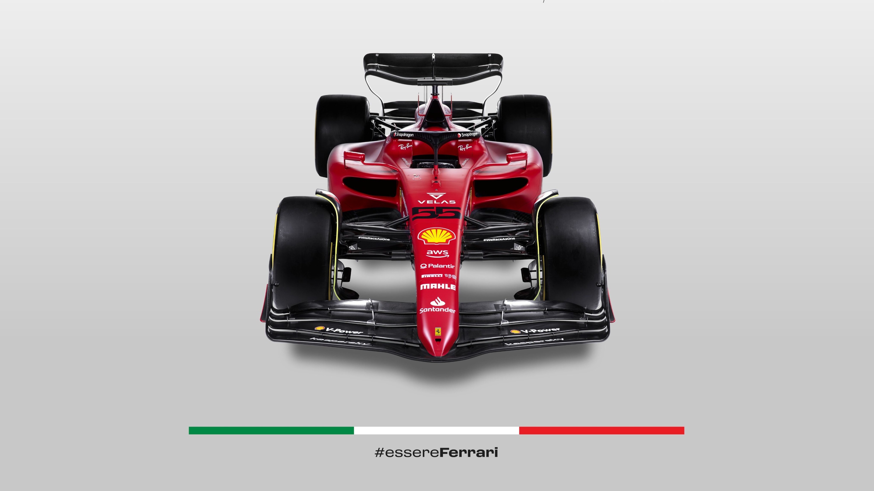 Ferrari F1-75 Formula 1 Race Car HD Wallpaper