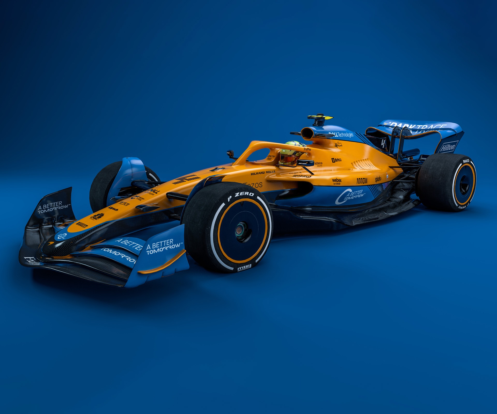 McLaren MCL36 Formula 1 Race Car HD Wallpaper