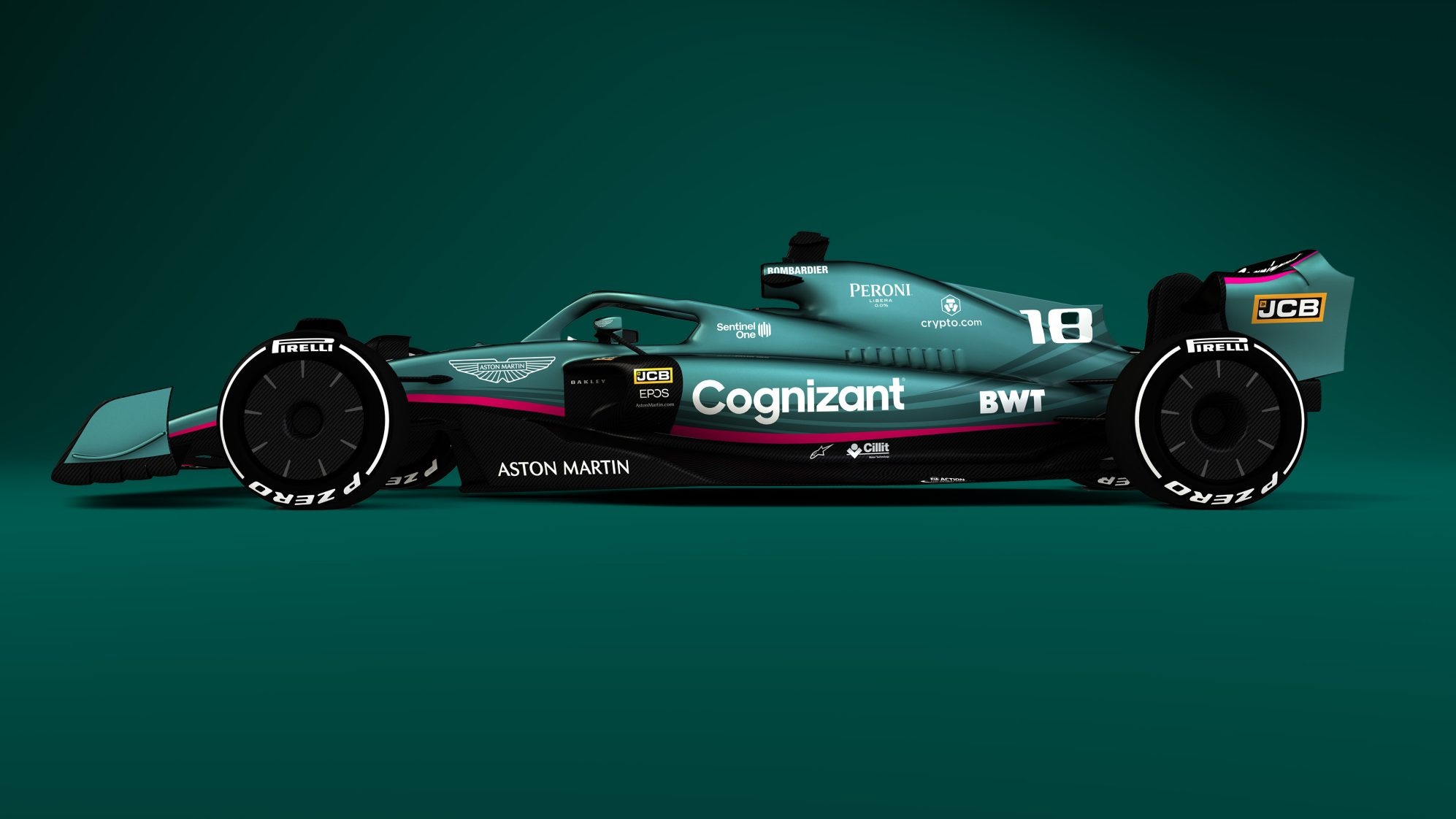Aston Martin AMR22 Formula 1 Race Car HD Wallpaper