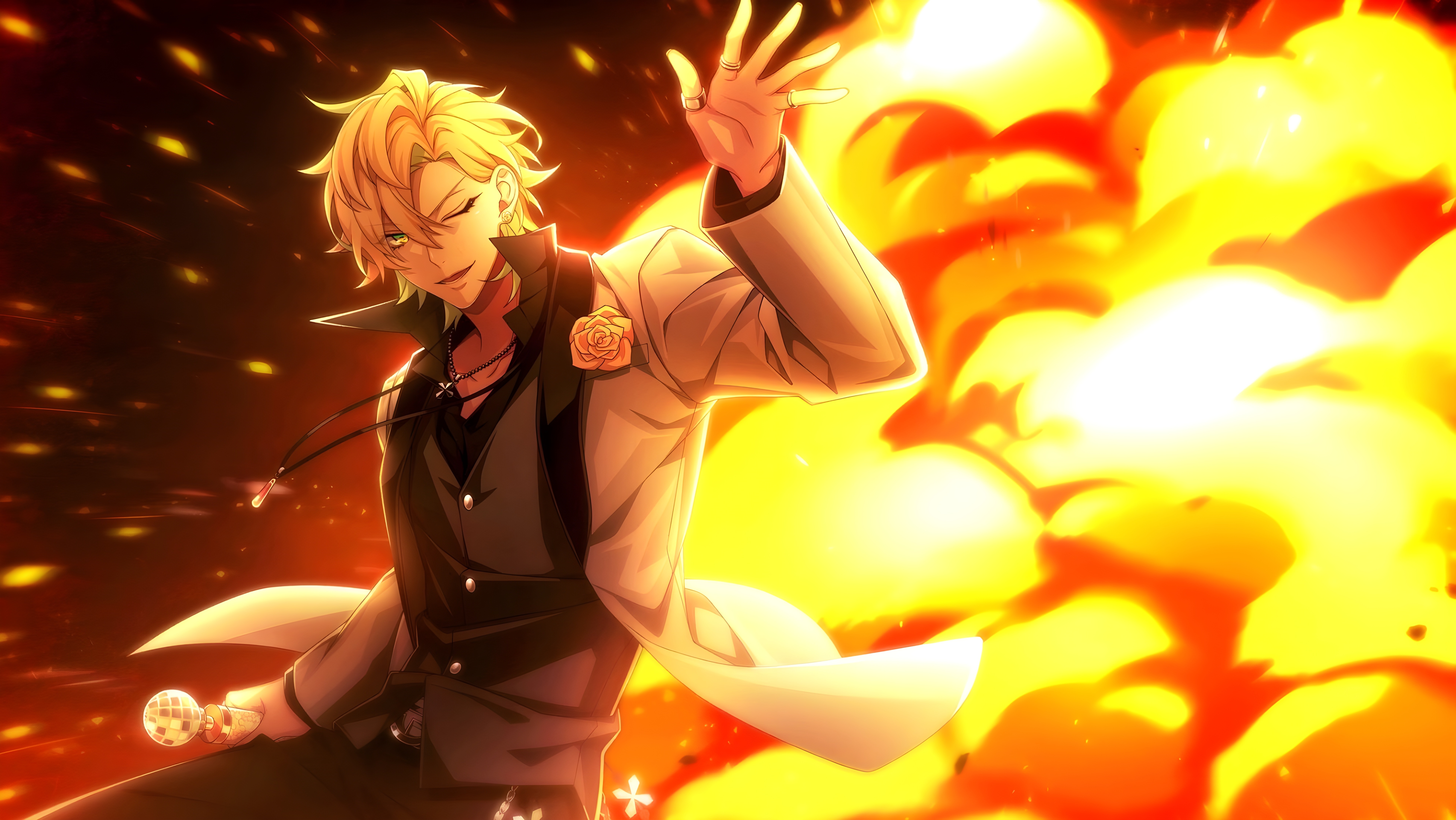 Hifumi Izanami from Hypnosis Mic 4K HD Wallpaper