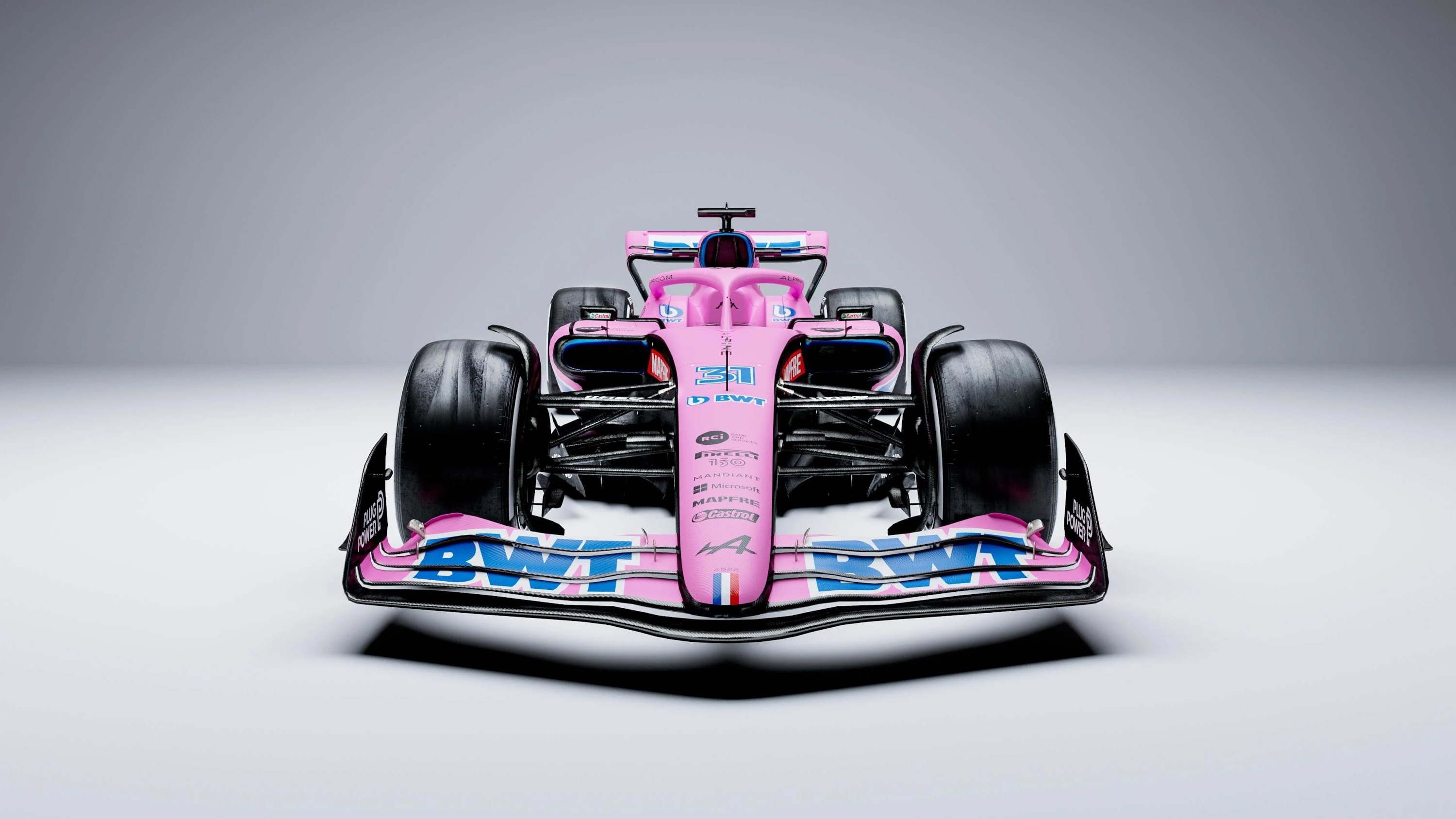 Alpine F1 Team 2022 Formula 1 Race Car HD Wallpaper