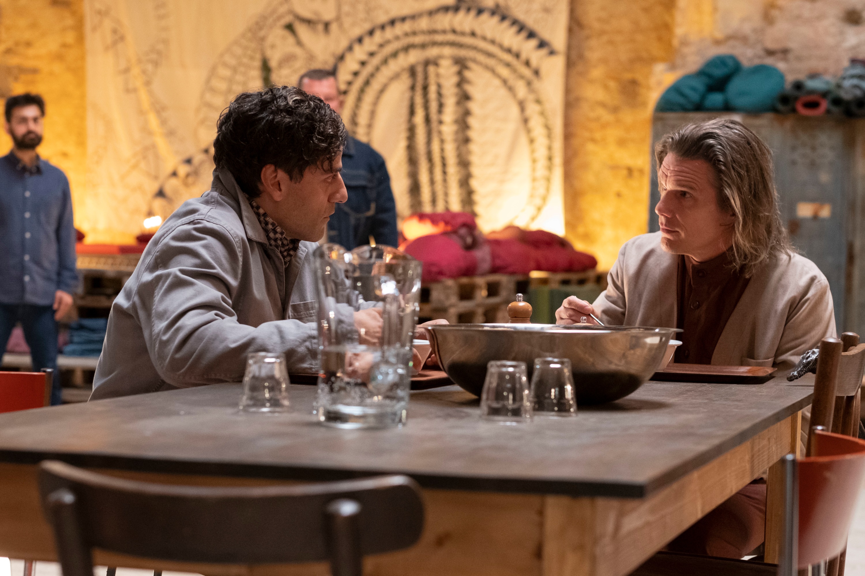 Oscar Isaac and Ethan Hawke in Moon Knight HD Wallpaper