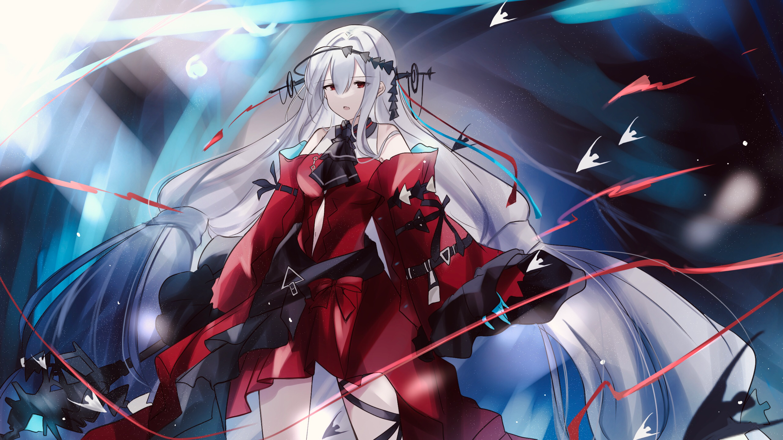 Skadi The Corrupting Heart from Arknights HD Wallpaper