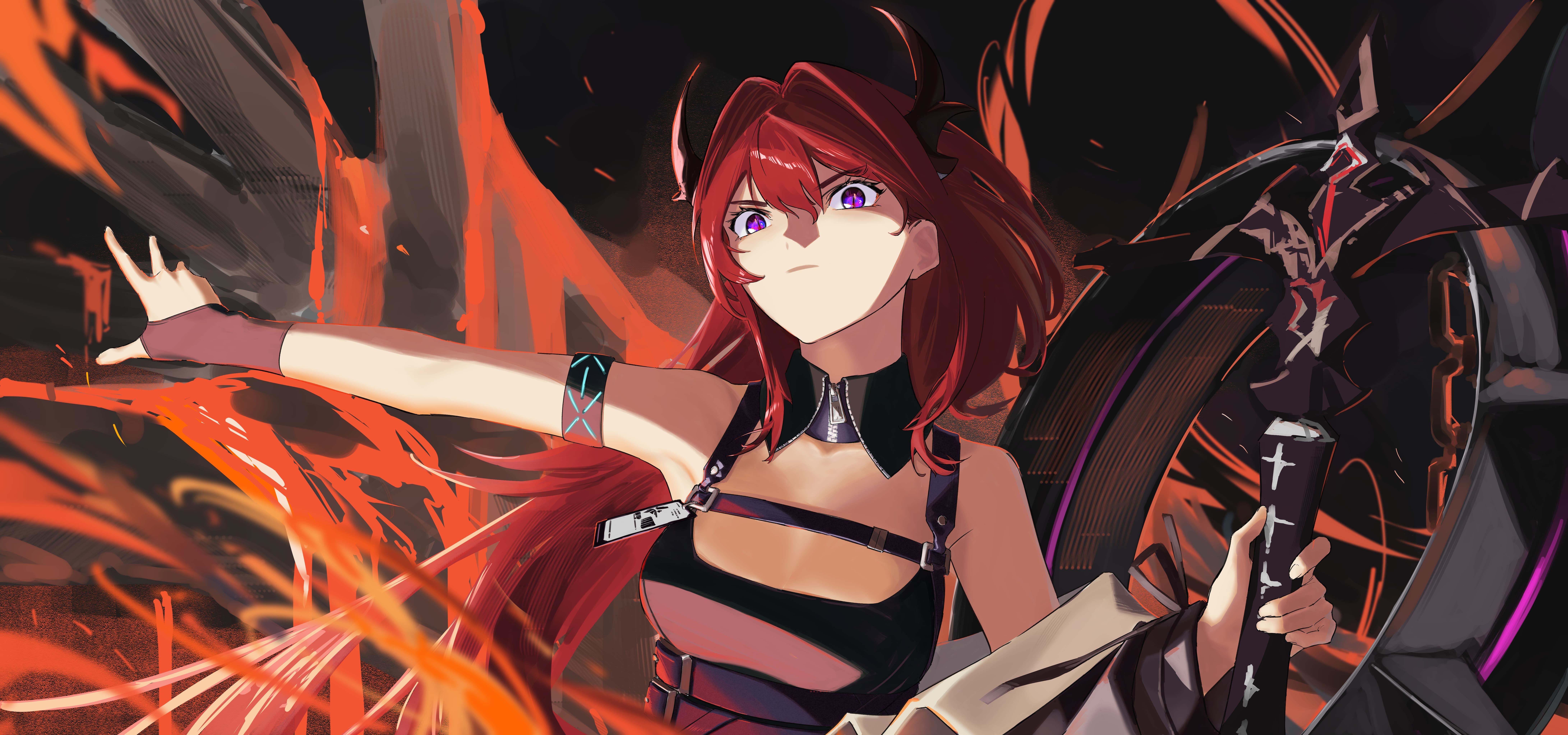 Surtr from Arknights 4K HD Wallpaper