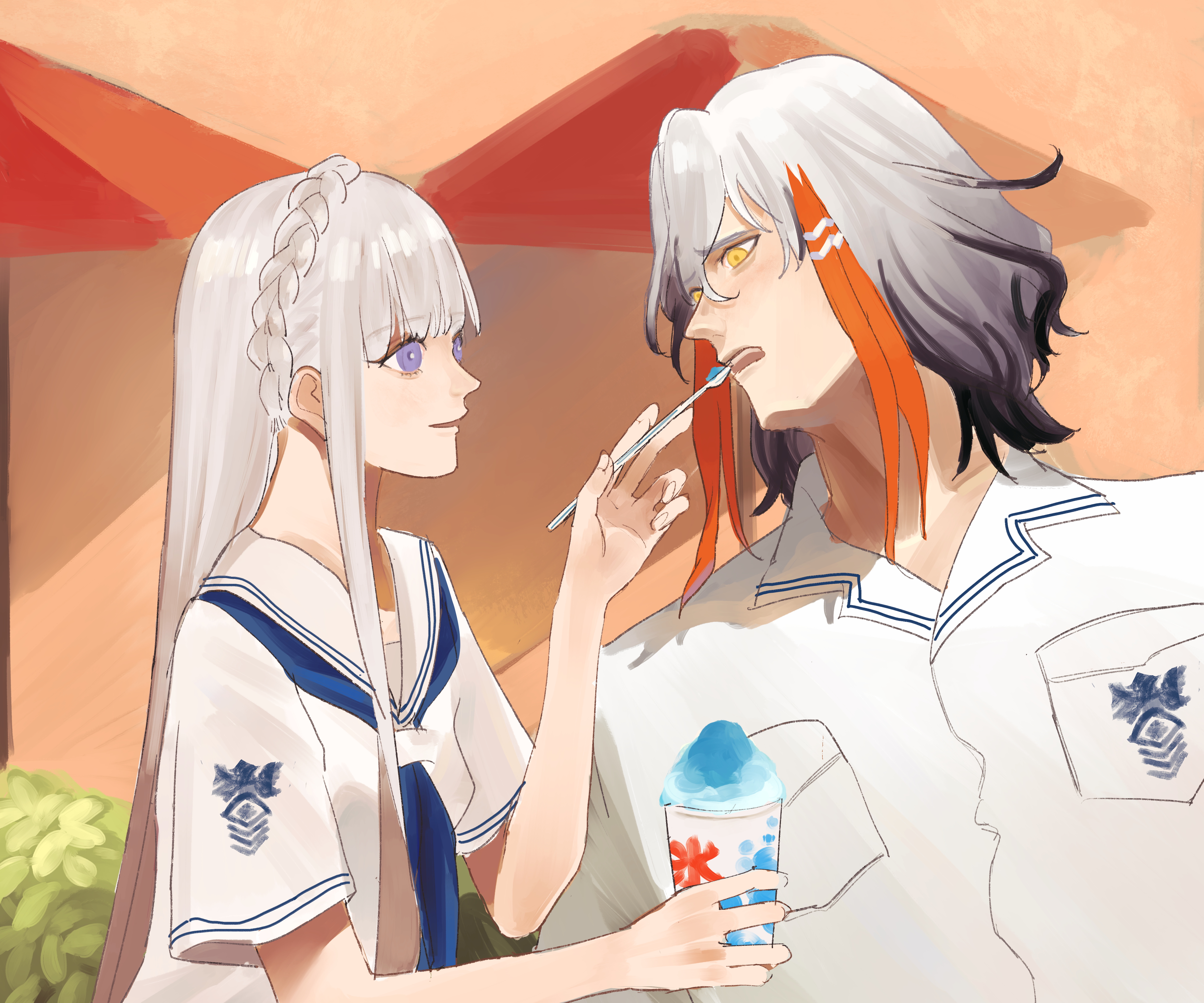 Odysseus and Rider from Fate/Grand Order 4K HD Wallpaper