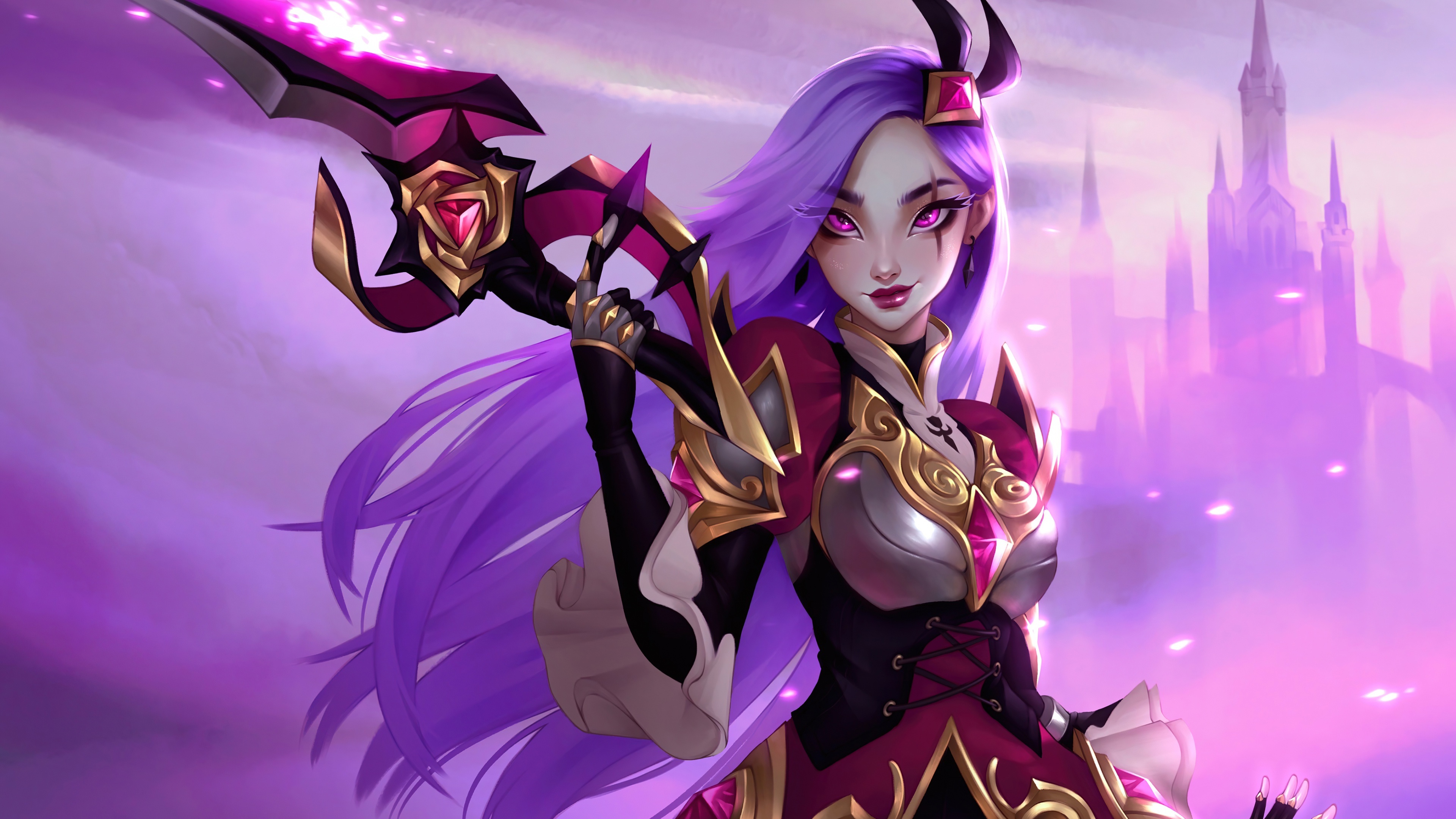 Katarina from League of Legends 4K HD Wallpaper