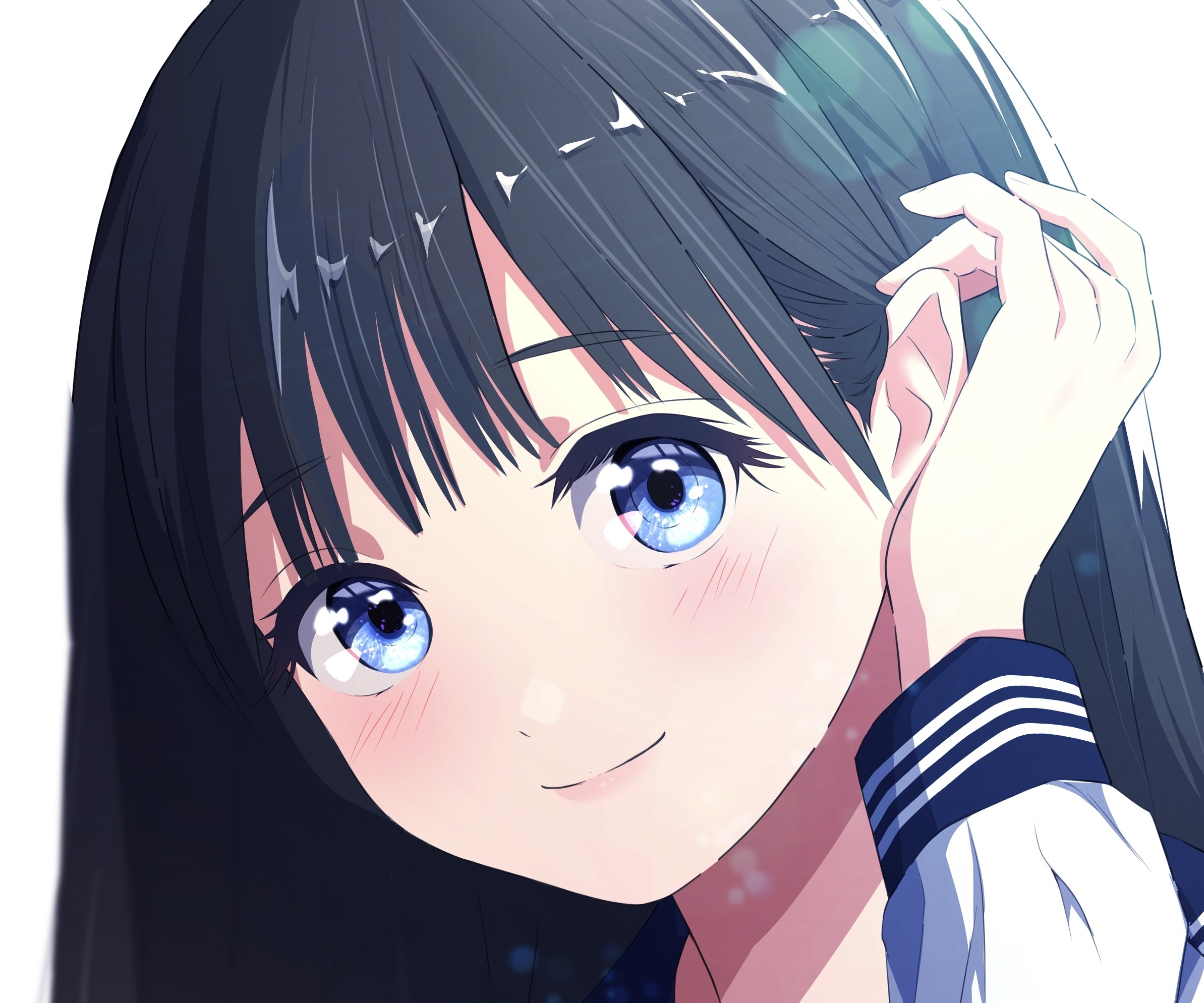 Komichi Akebi from Akebis Sailor Uniform HD Wallpaper