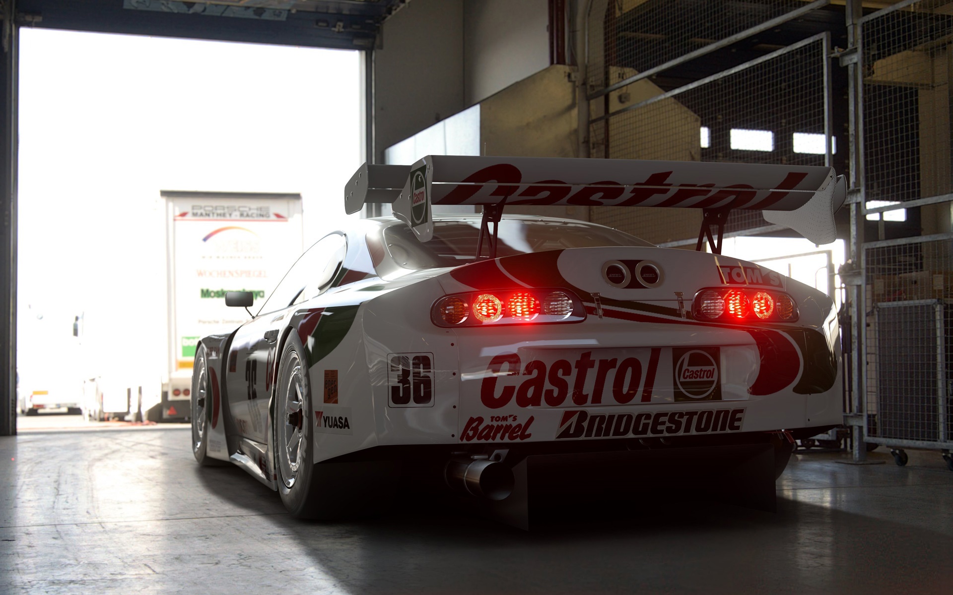Castrol Racing Car from Gran Turismo 7 HD Wallpaper