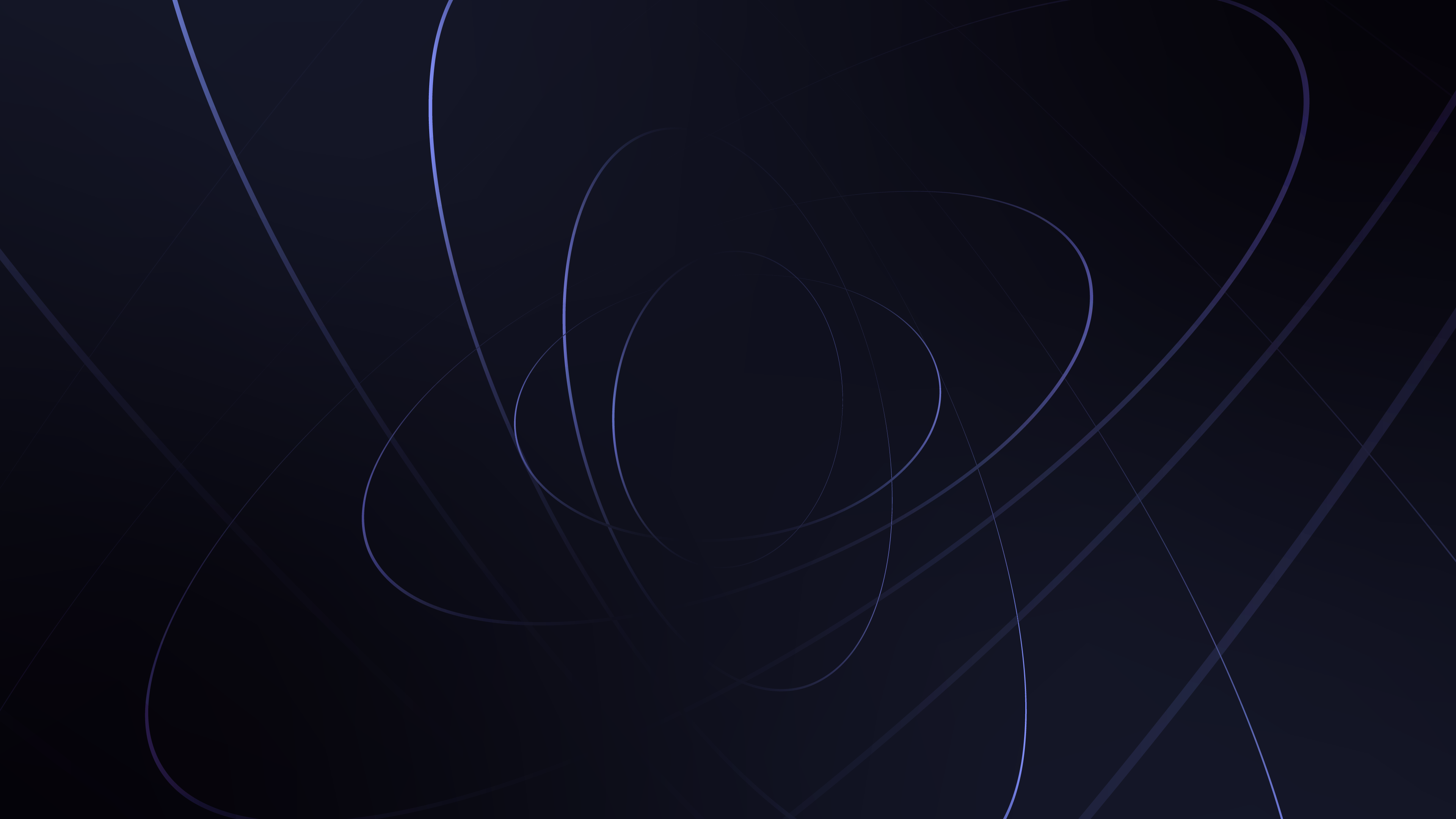 Abstract dark background with glowing blue lines HD Wallpaper