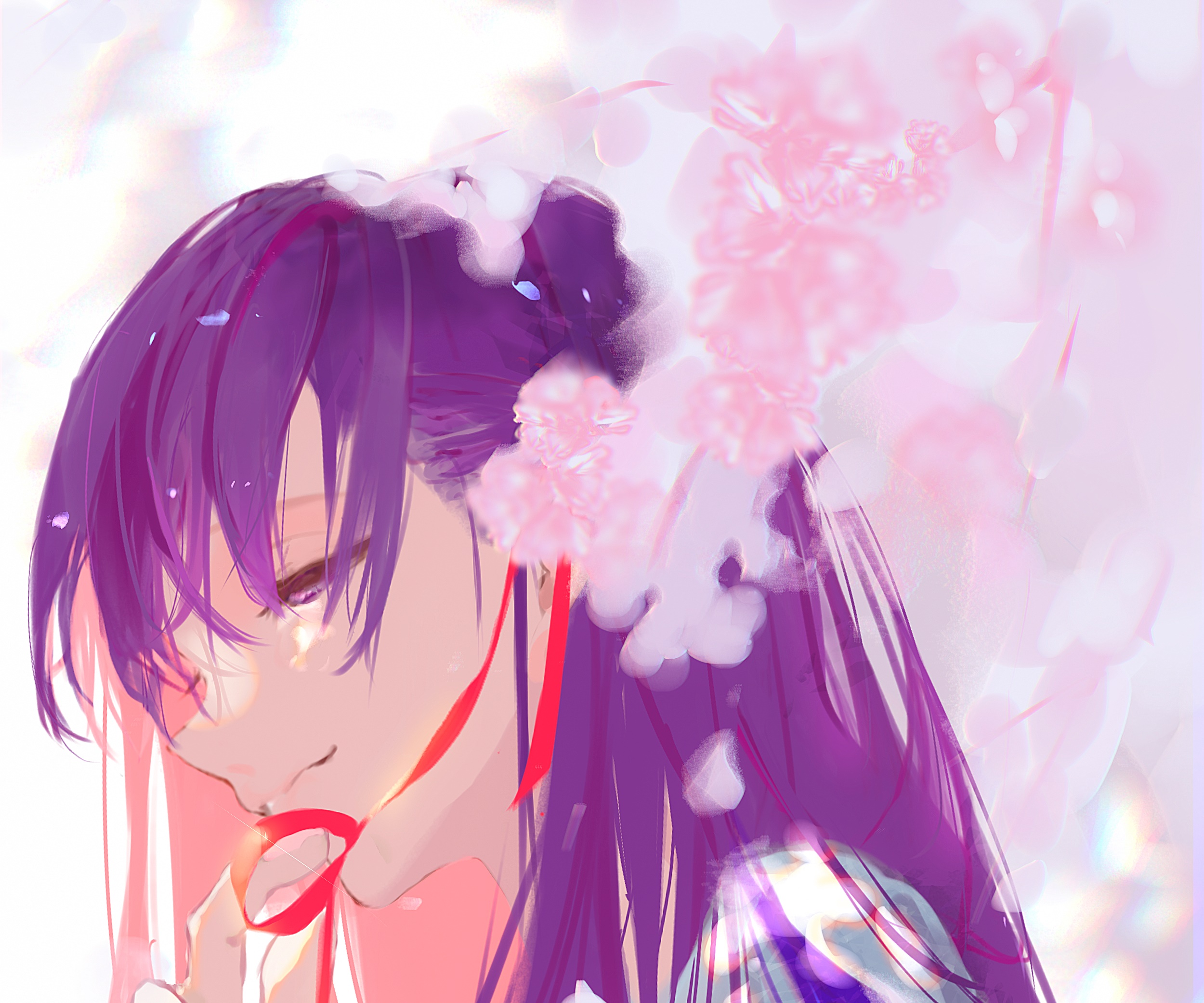 Sakura Matou from Fate/Stay Night HD Wallpaper