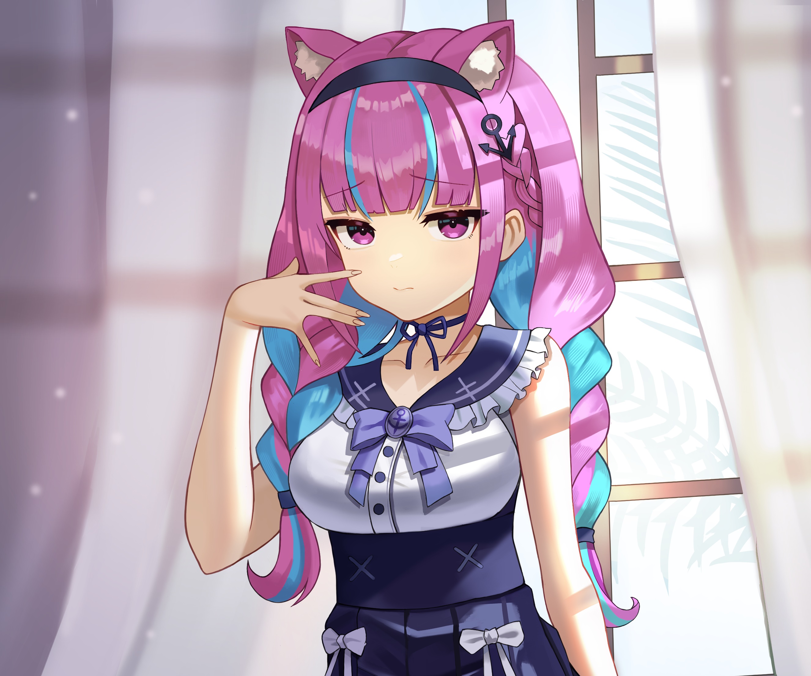 Minato Aqua from Hololive HD Wallpaper
