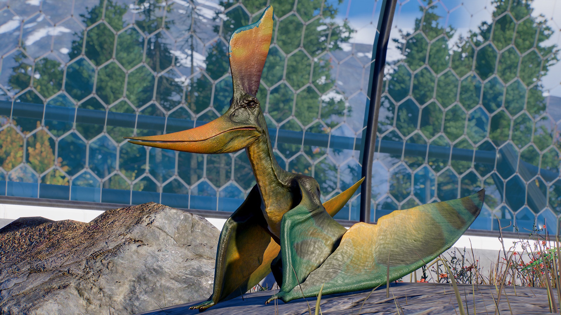 Pterosaur in Jurassic World Evolution 2 HD Wallpaper