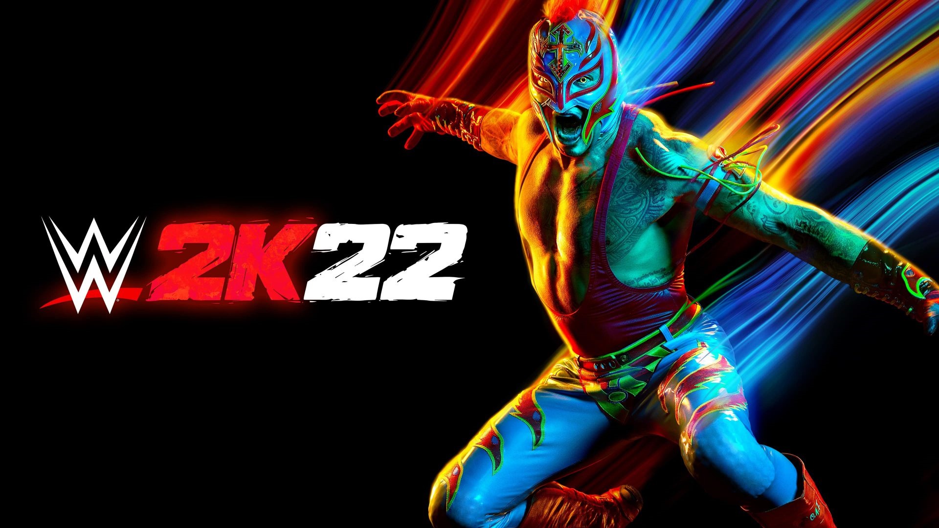 Rey Mysterio from WWE 2K22 HD Wallpaper