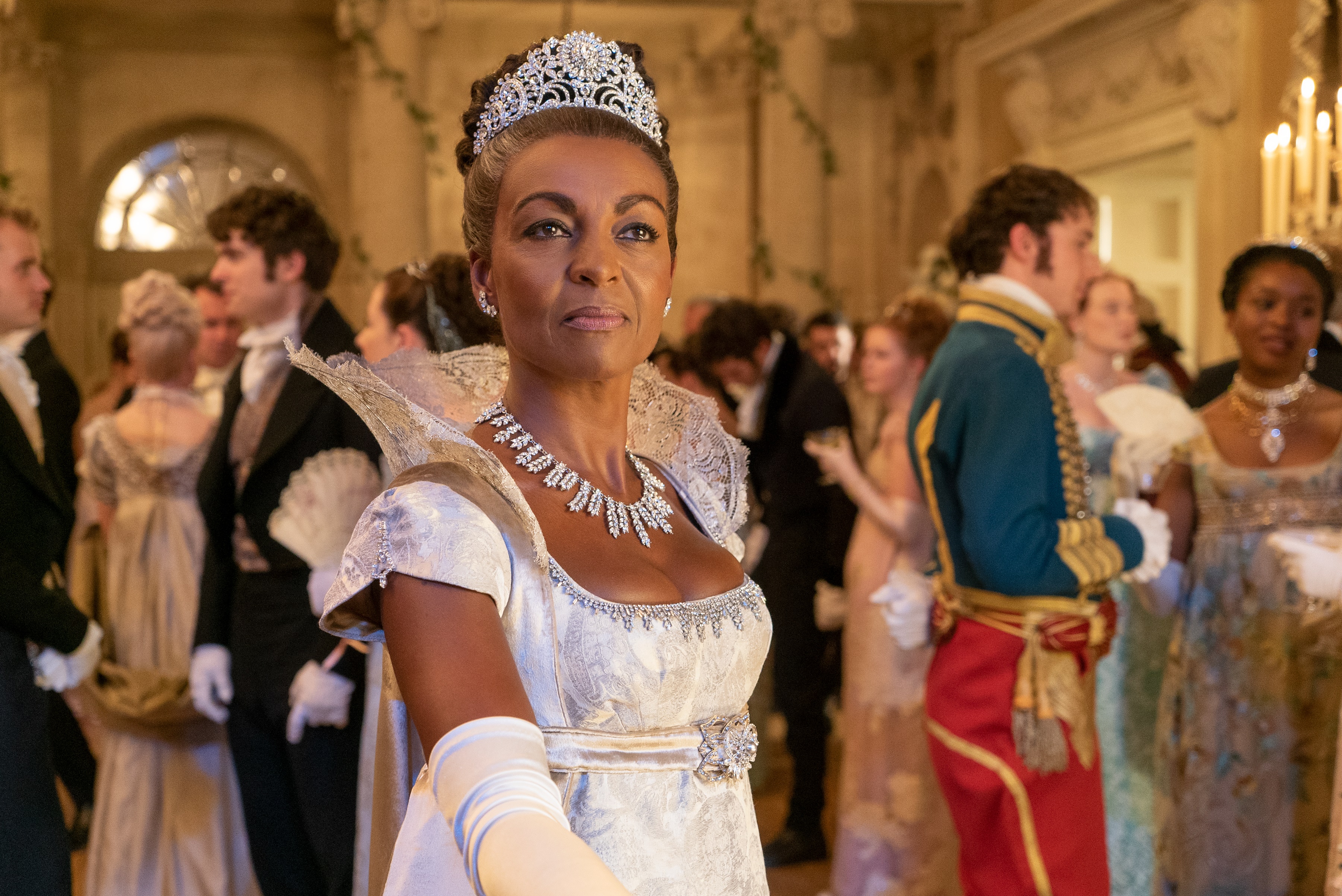 Queen Charlotte from Bridgerton HD Wallpaper