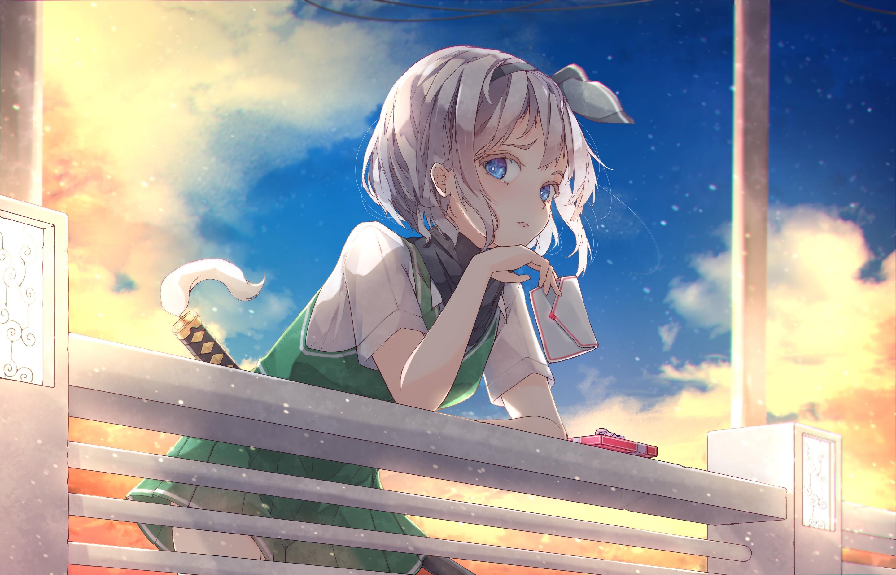 Youmu Konpaku from Touhou HD Wallpaper