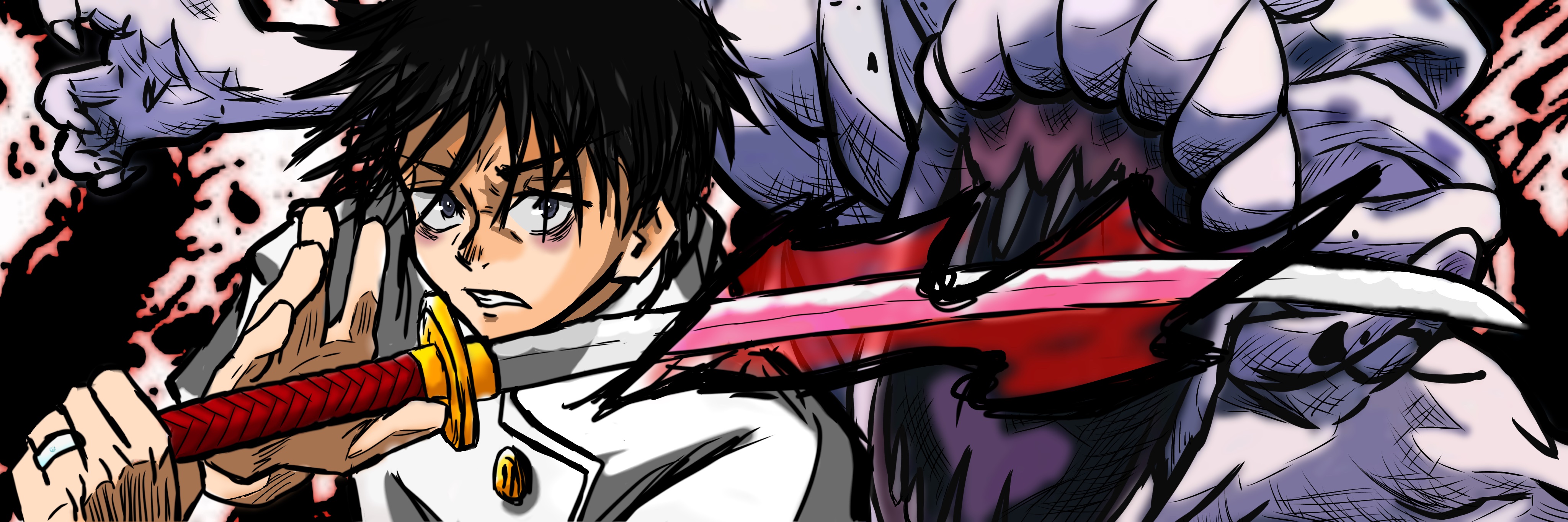 Yuta Okkotsu from Jujutsu Kaisen 0 HD Wallpaper