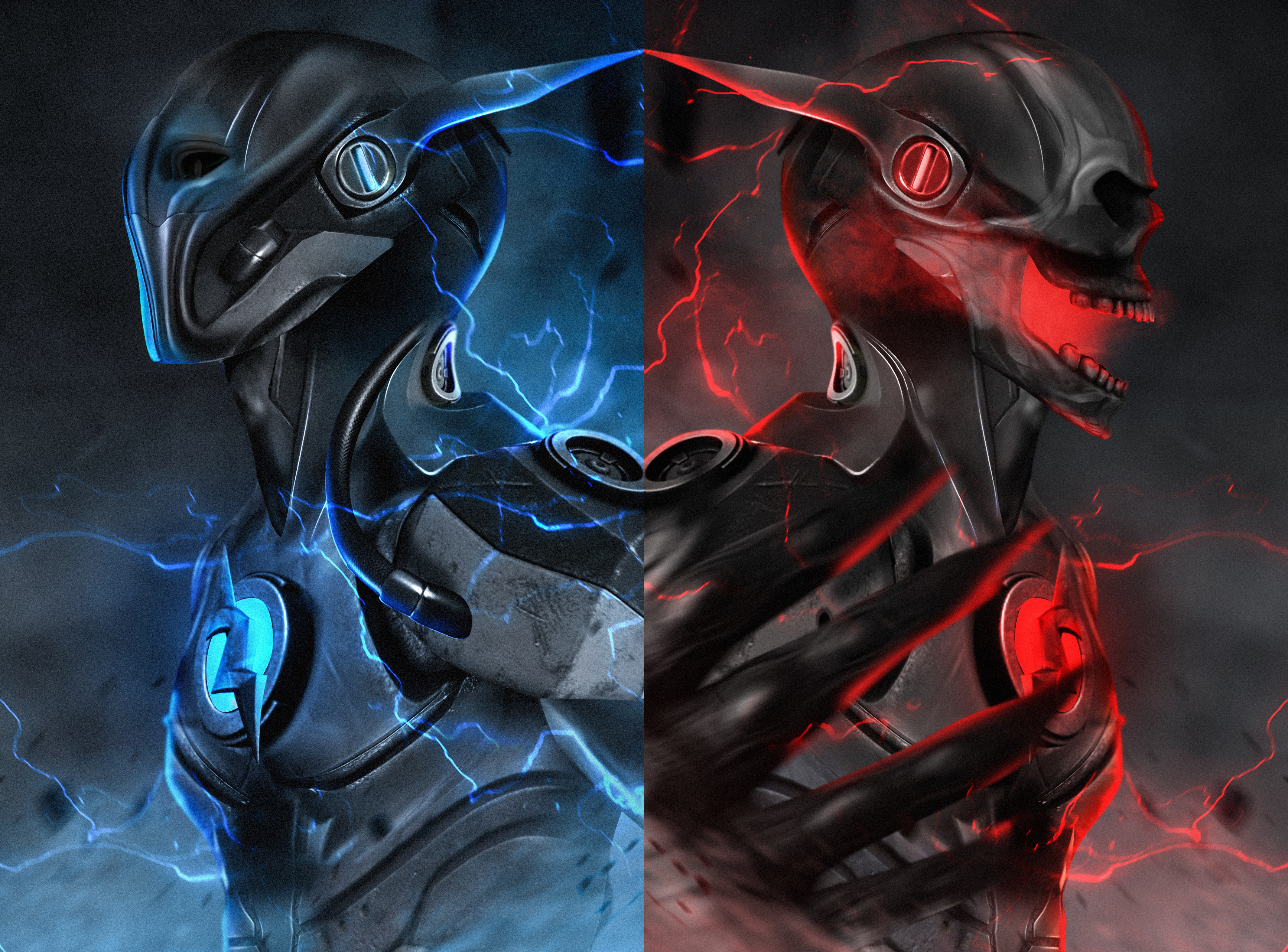 Black Flash and Zoom from DC Comics HD Wallpaper