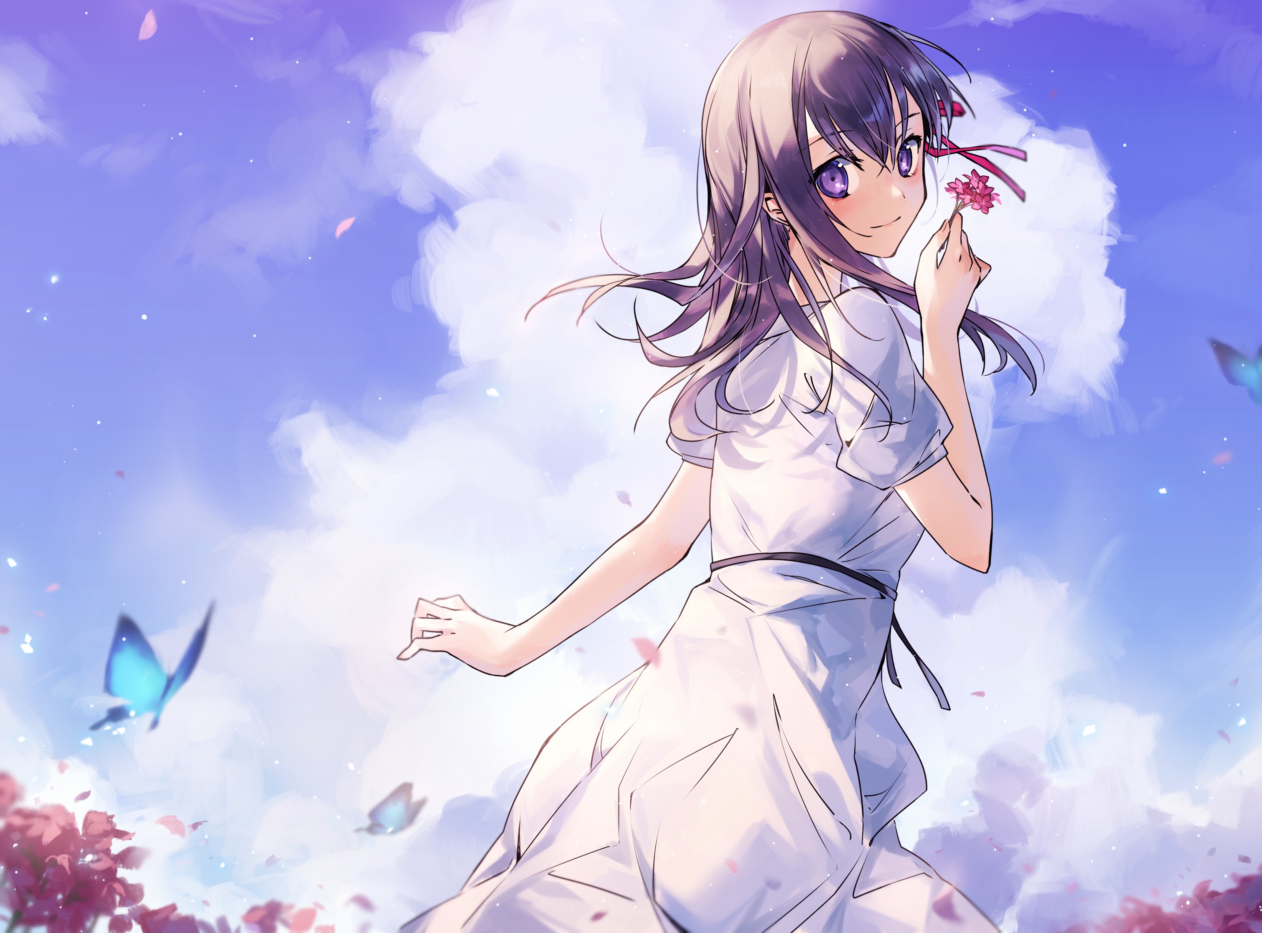 Sakura Matou from Fate/stay Night Movie: Heavens Feel 4K HD Wallpaper