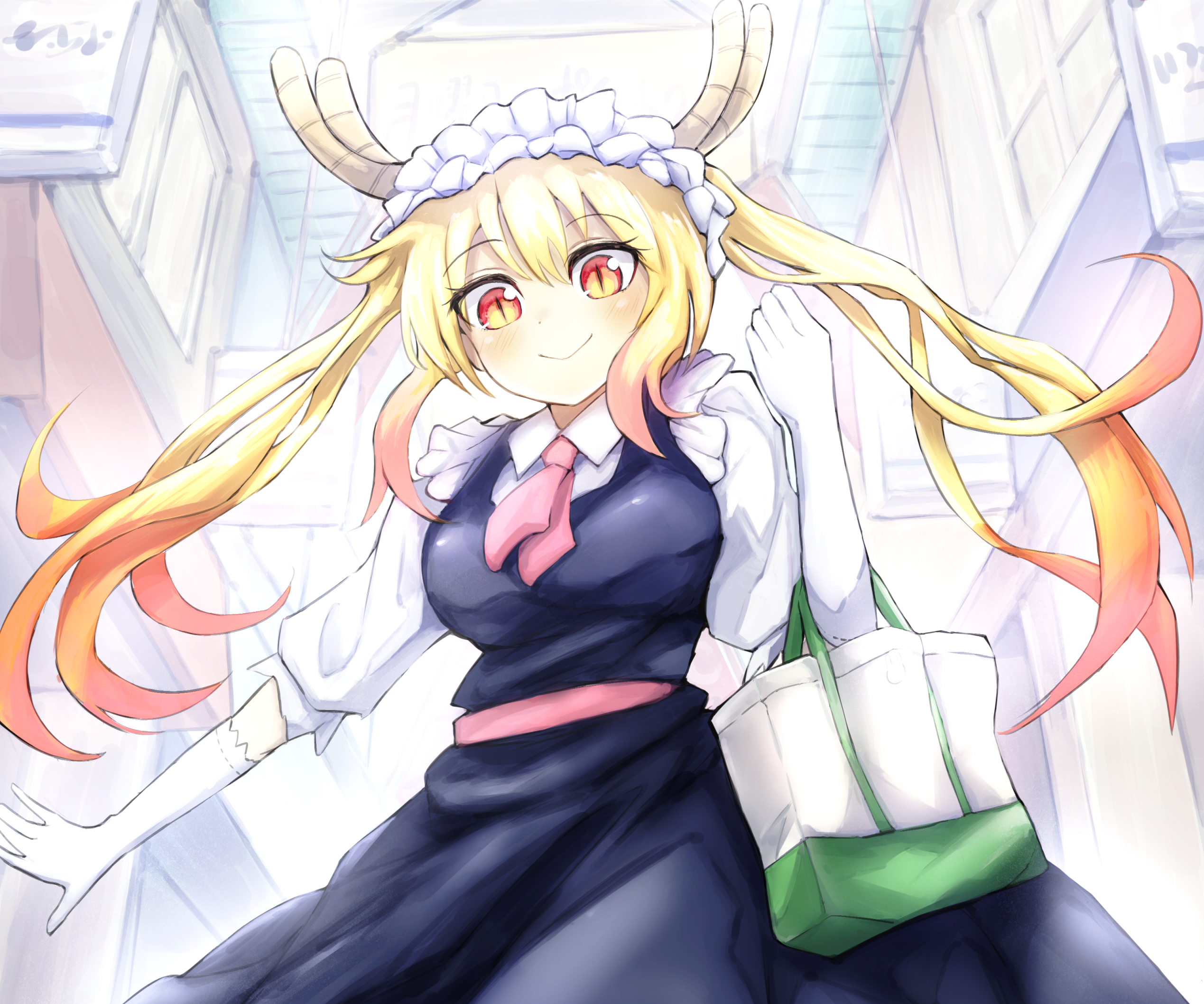 Tohru from Miss Kobayashi's Dragon Maid HD Wallpaper