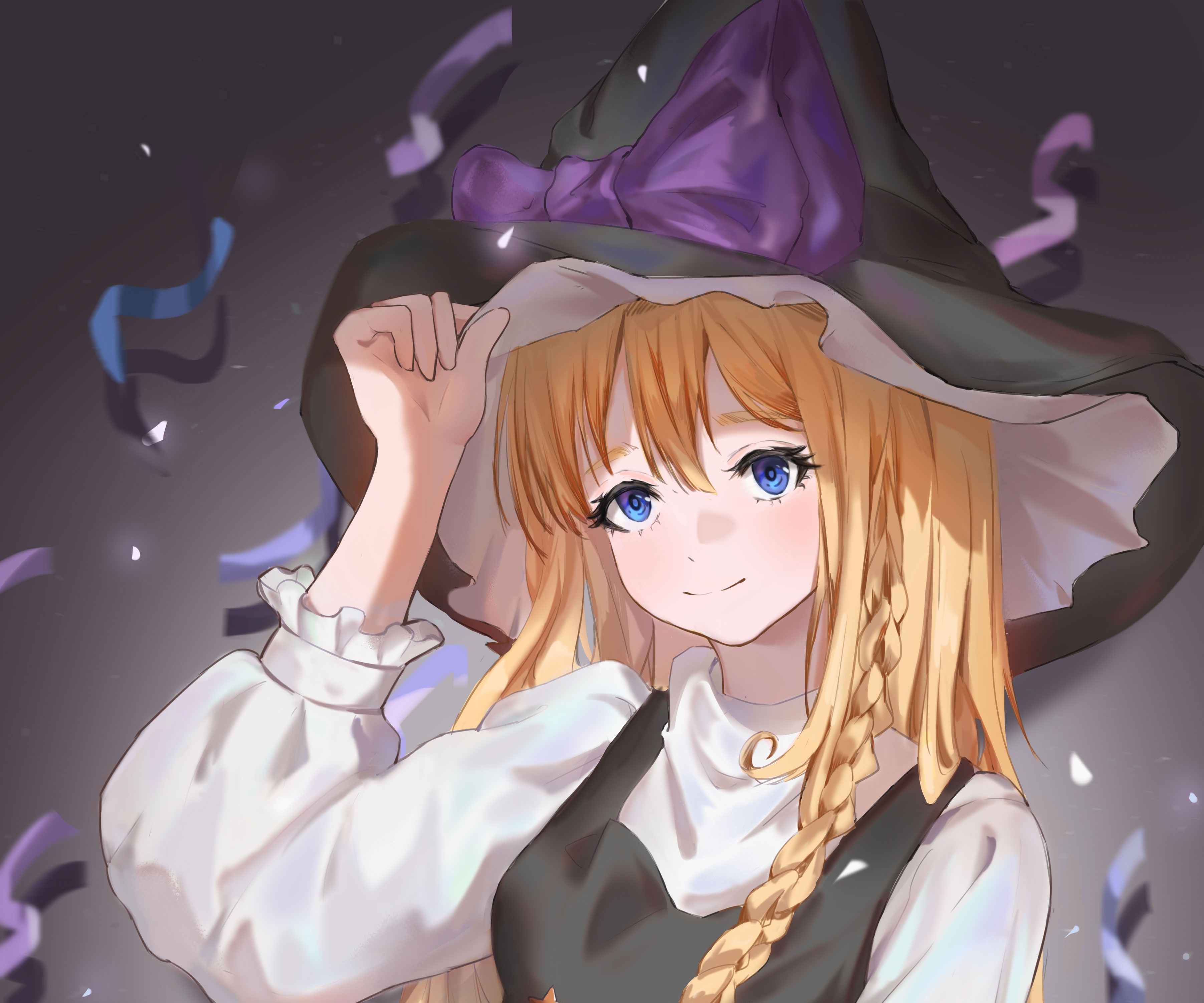 Marisa Kirisame from Touhou Project HD Wallpaper