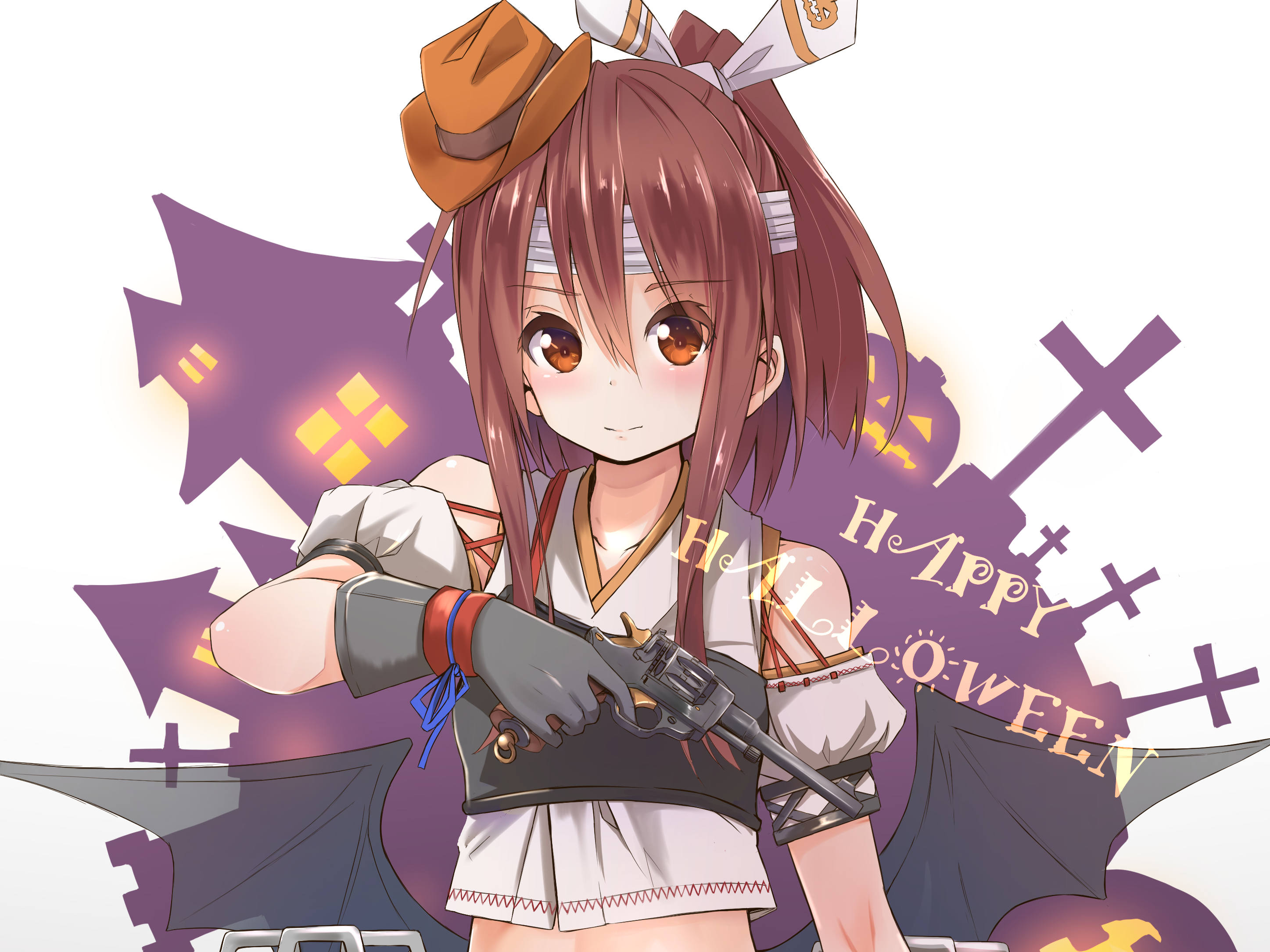 Zuihou from Kantai Collection in Halloween costume HD Wallpaper