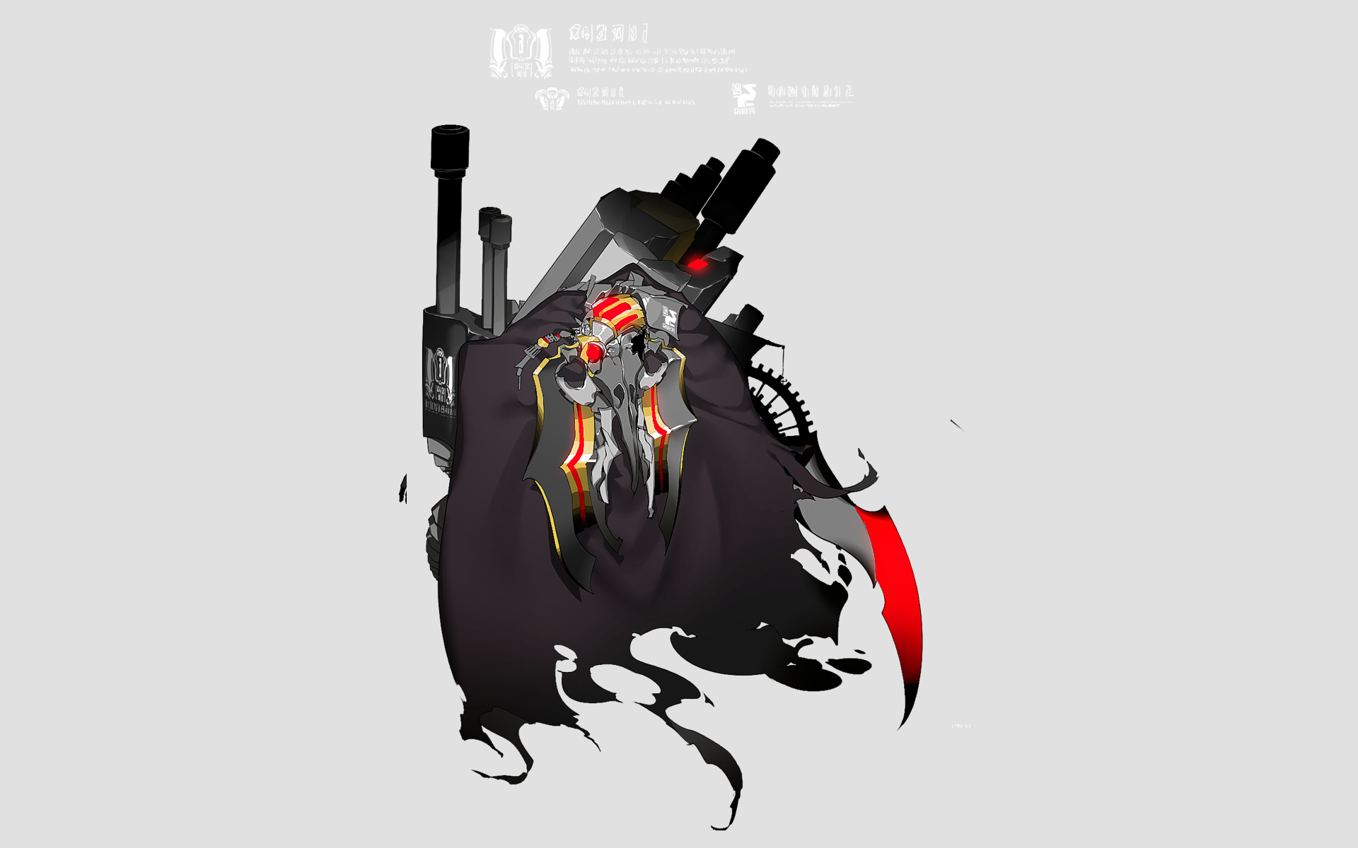 Mech with a Scythe HD Wallpaper