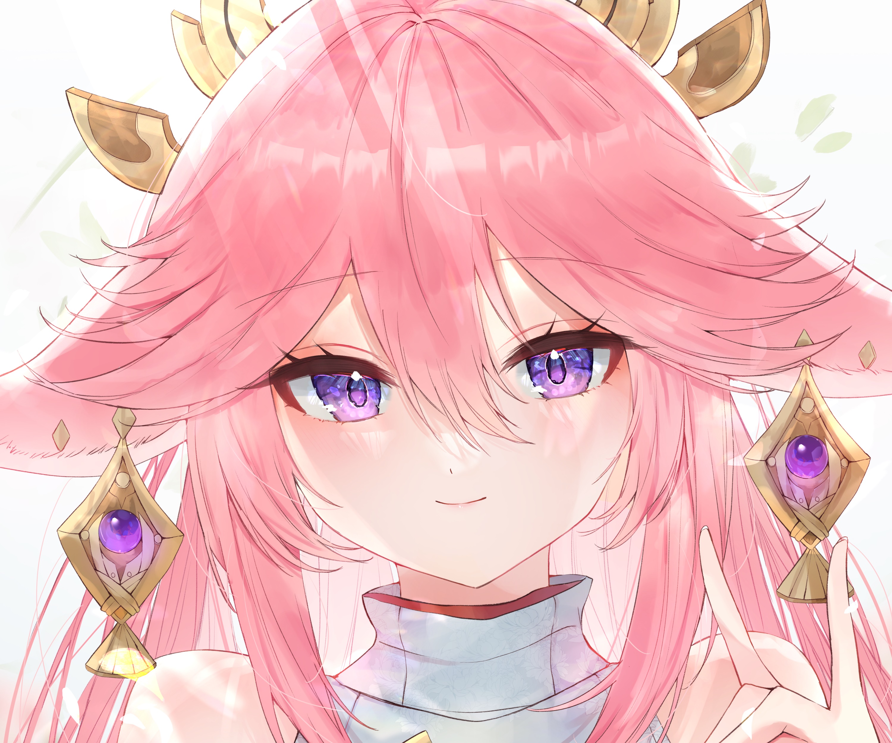 Yae Miko from Genshin Impact HD Wallpaper