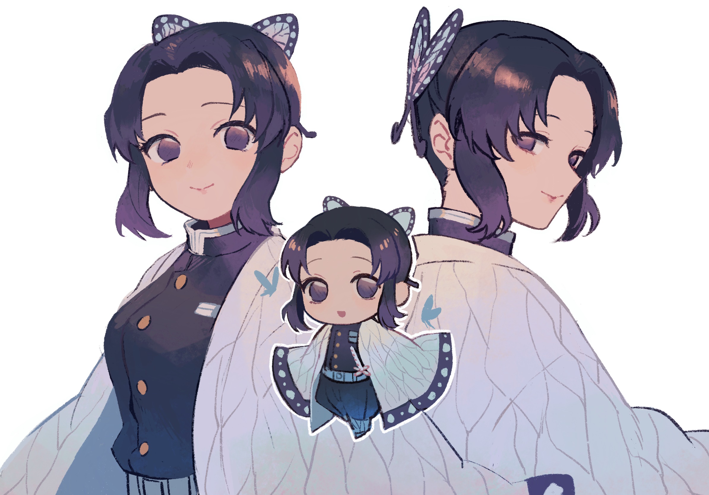 Shinobu Kochou from Demon Slayer: Kimetsu no Yaiba HD Wallpaper