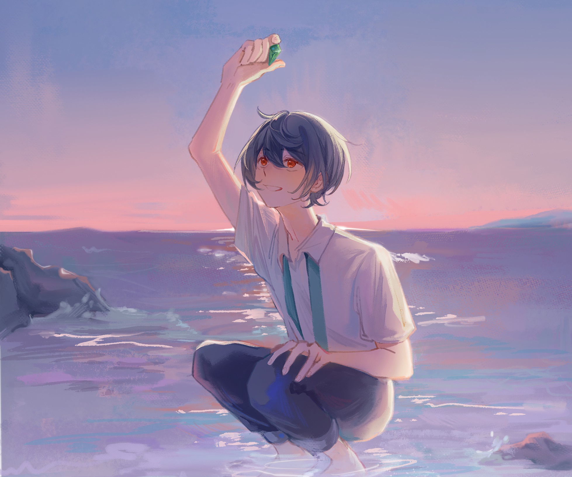 Ritsu Sakuma from Ensemble Stars HD Wallpaper