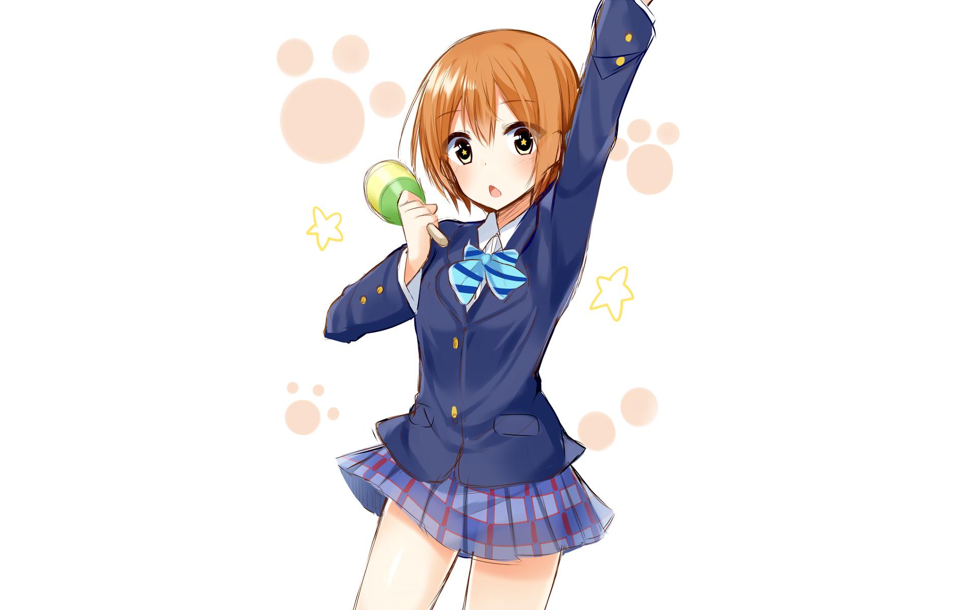 Rin Hoshizora from Love Live! School Idol Festival HD Wallpaper