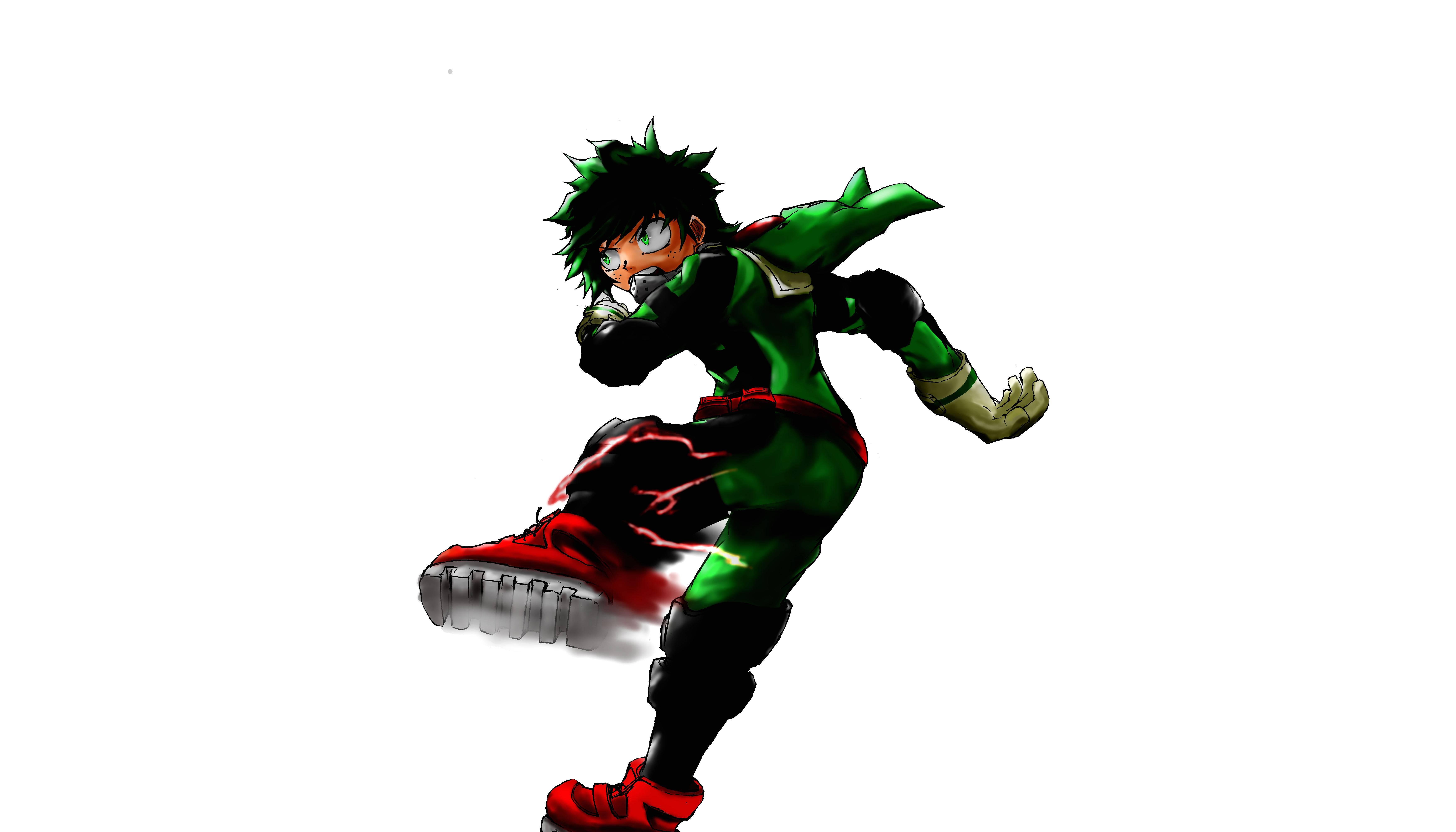Izuku Midoriya from My Hero Academia 4K HD Wallpaper