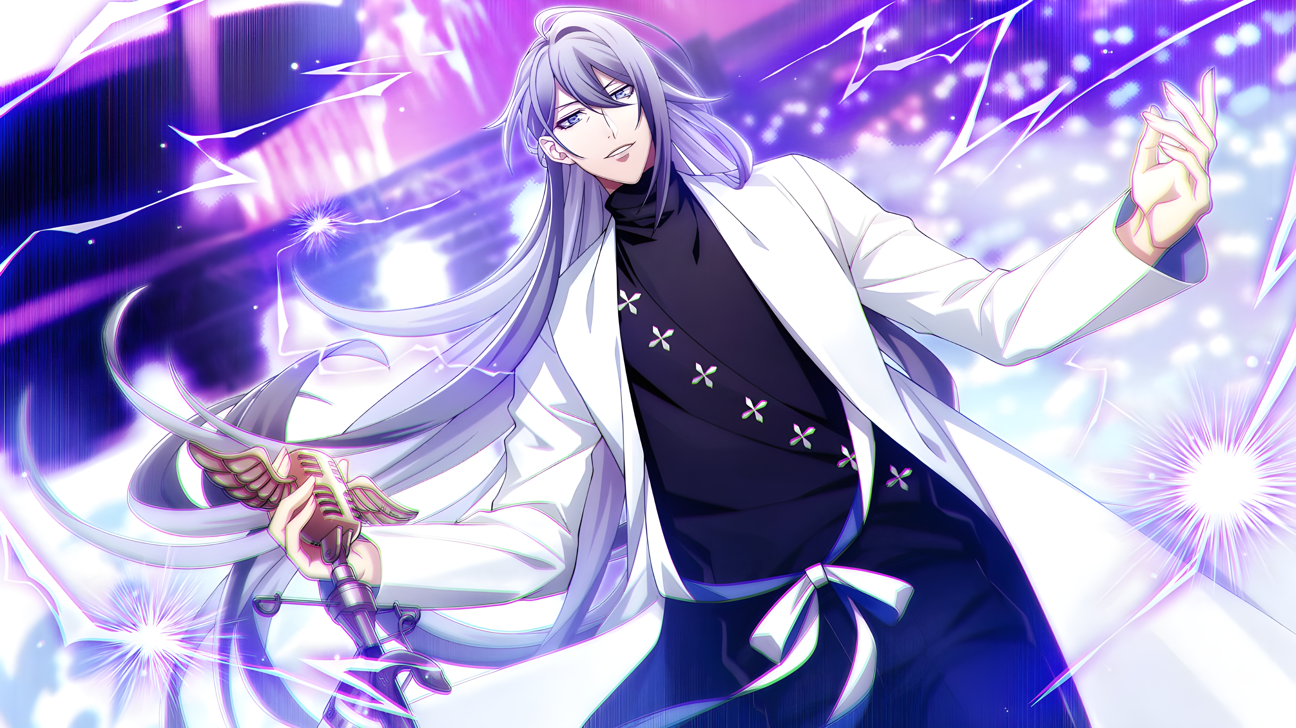 Jakurai Jinguji from Hypnosis Mic 4K HD Wallpaper