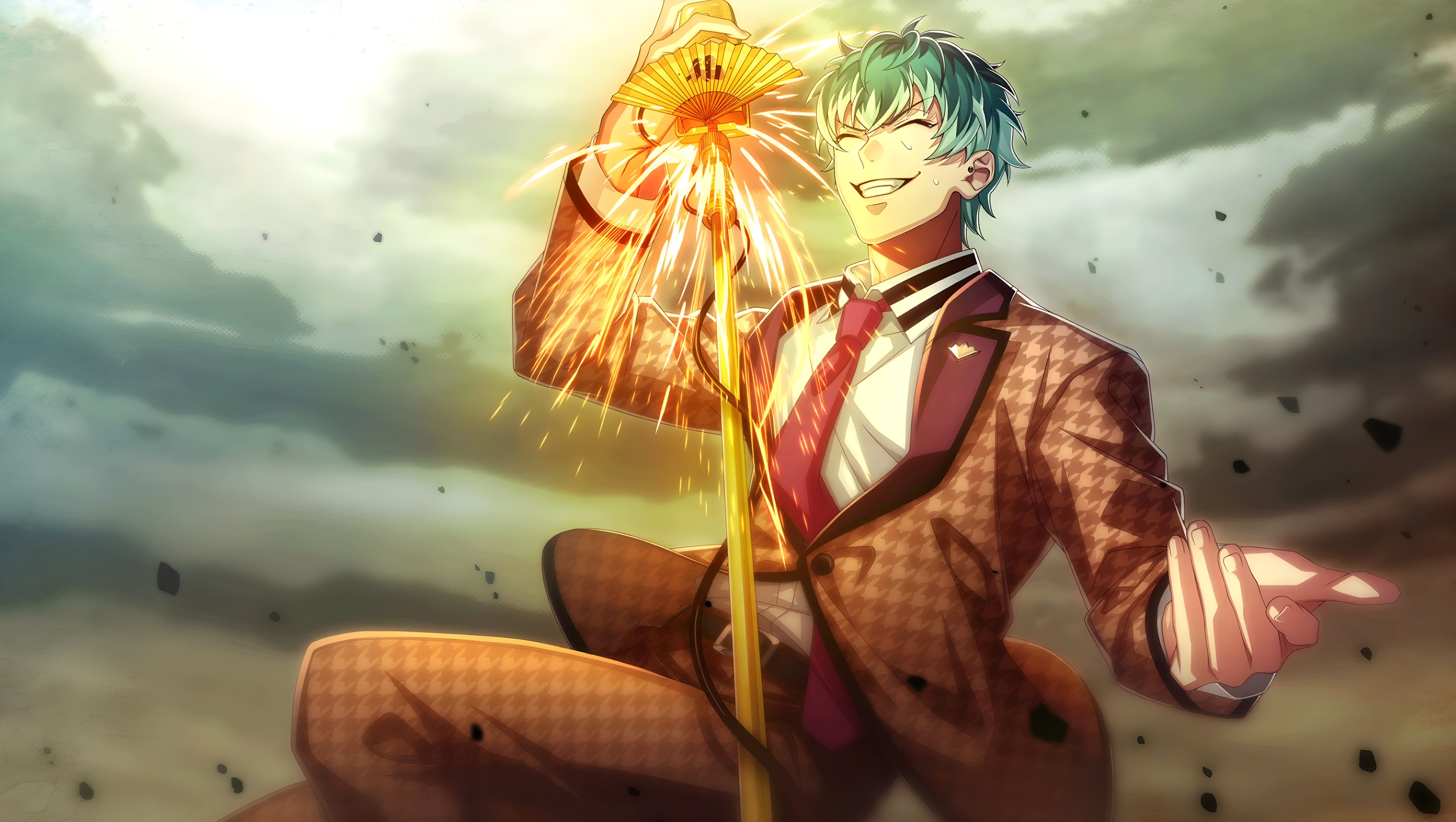 Sasara Nurude from Hypnosis Mic 4K HD Wallpaper