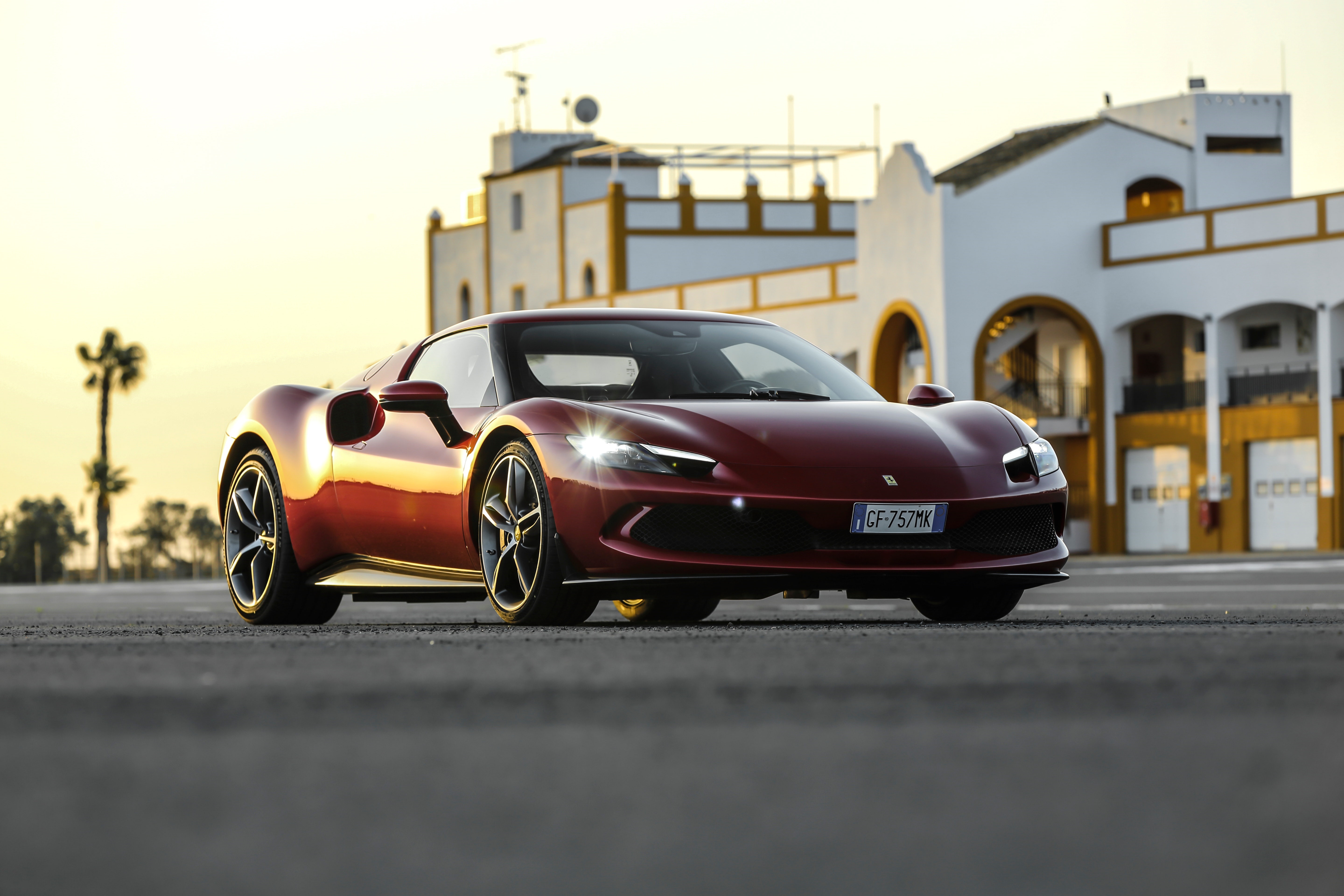 Ferrari 296 GTB 4K Supercar HD Wallpaper