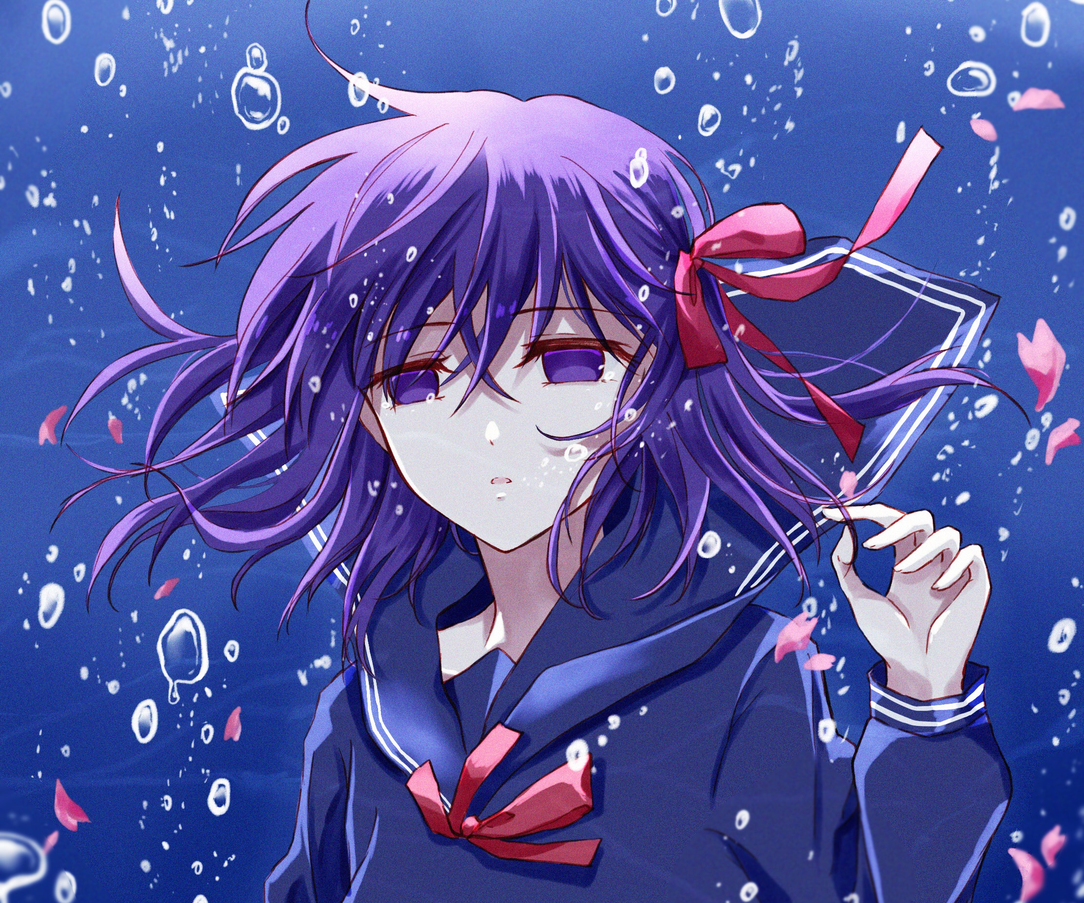 Sakura Matou from Fate/stay Night HD Wallpaper