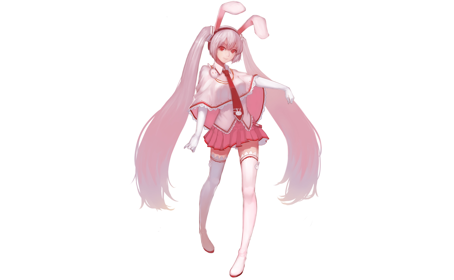 Hatsune Miku Bunny Girl HD Wallpaper
