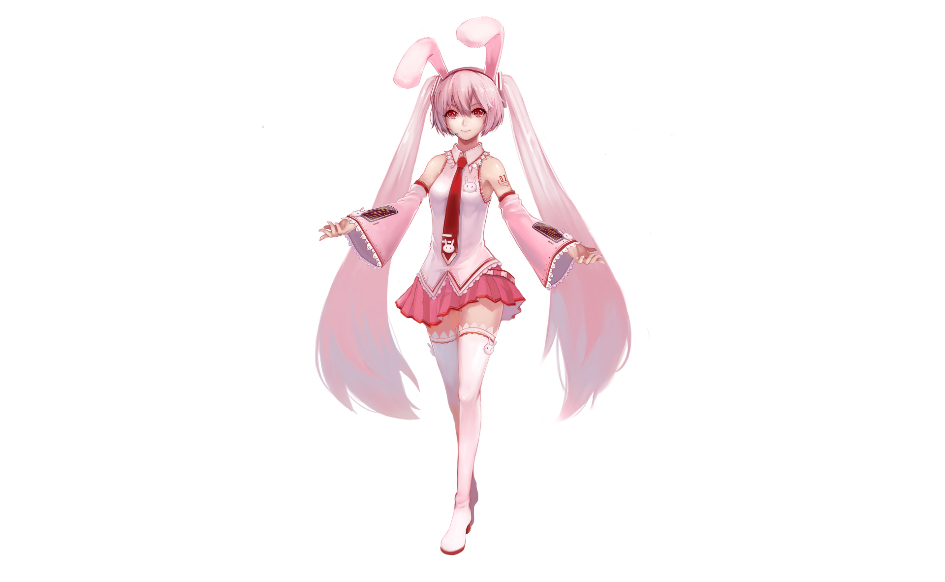 Hatsune Miku from Vocaloid HD Wallpaper