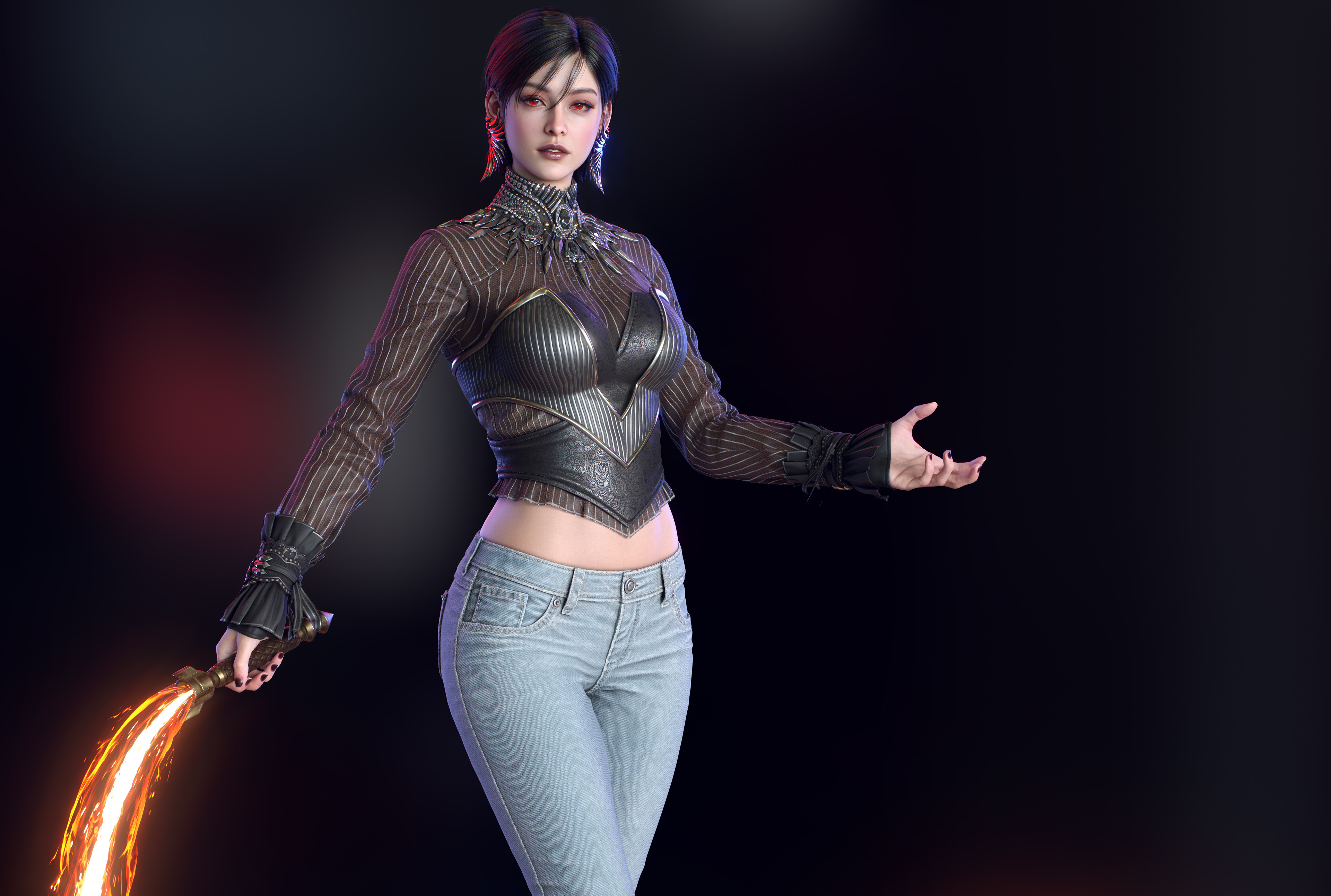 Diana from Super String 4K HD Wallpaper