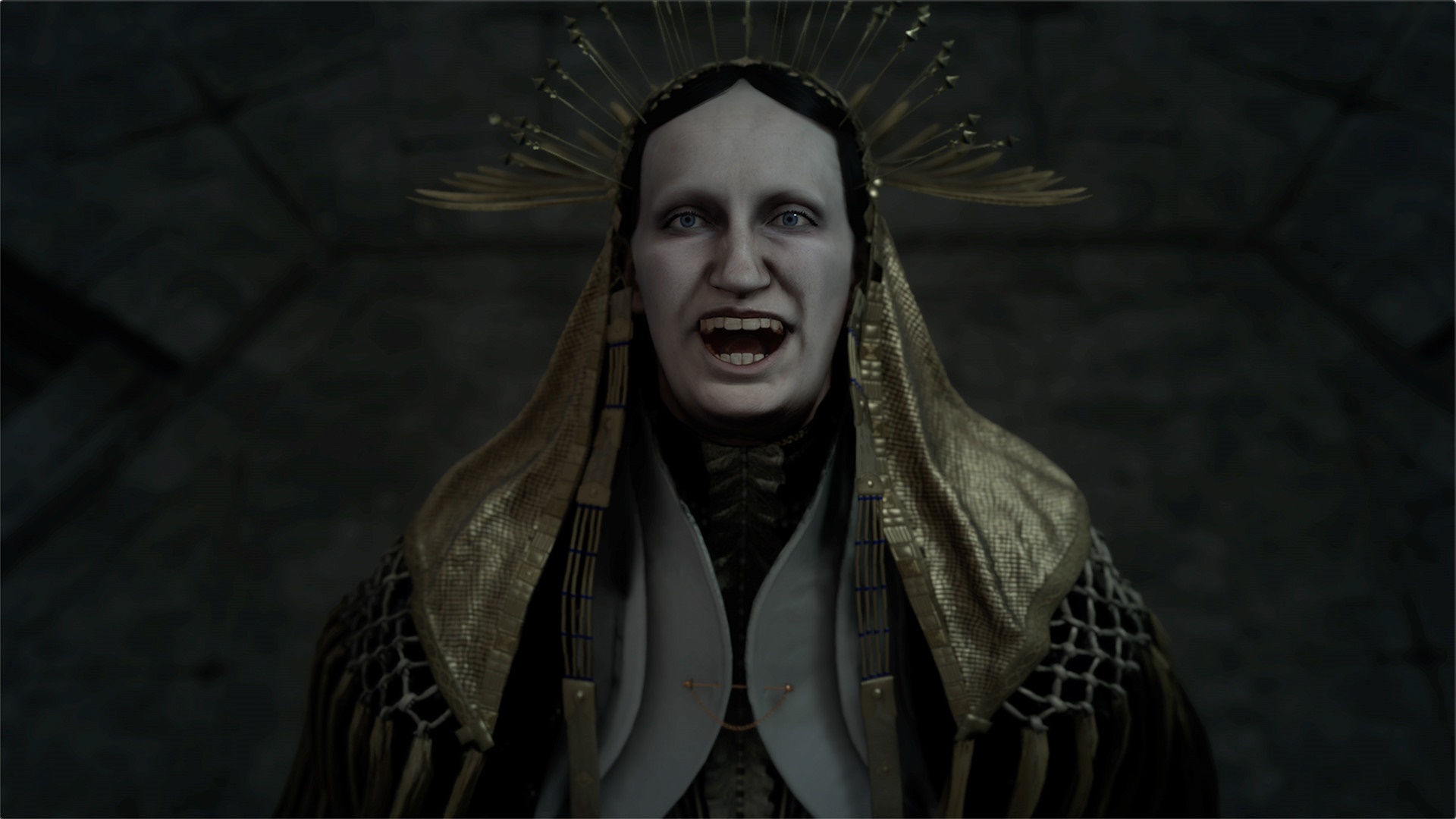 Forspoken character with golden headdress HD Wallpaper