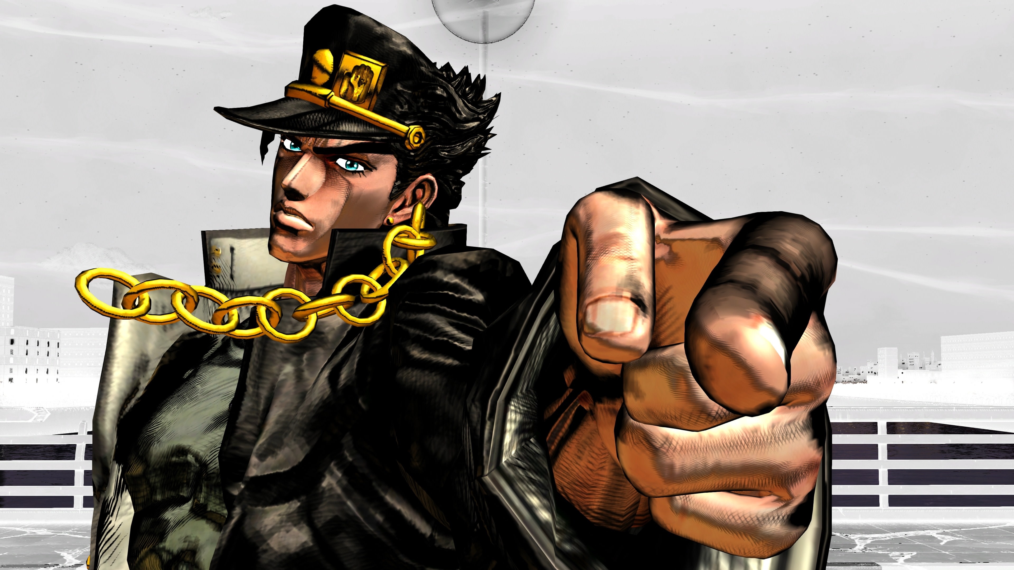 Jotaro Kujo from JoJo's Bizarre Adventure: All Star Battle R 4K HD Wallpaper
