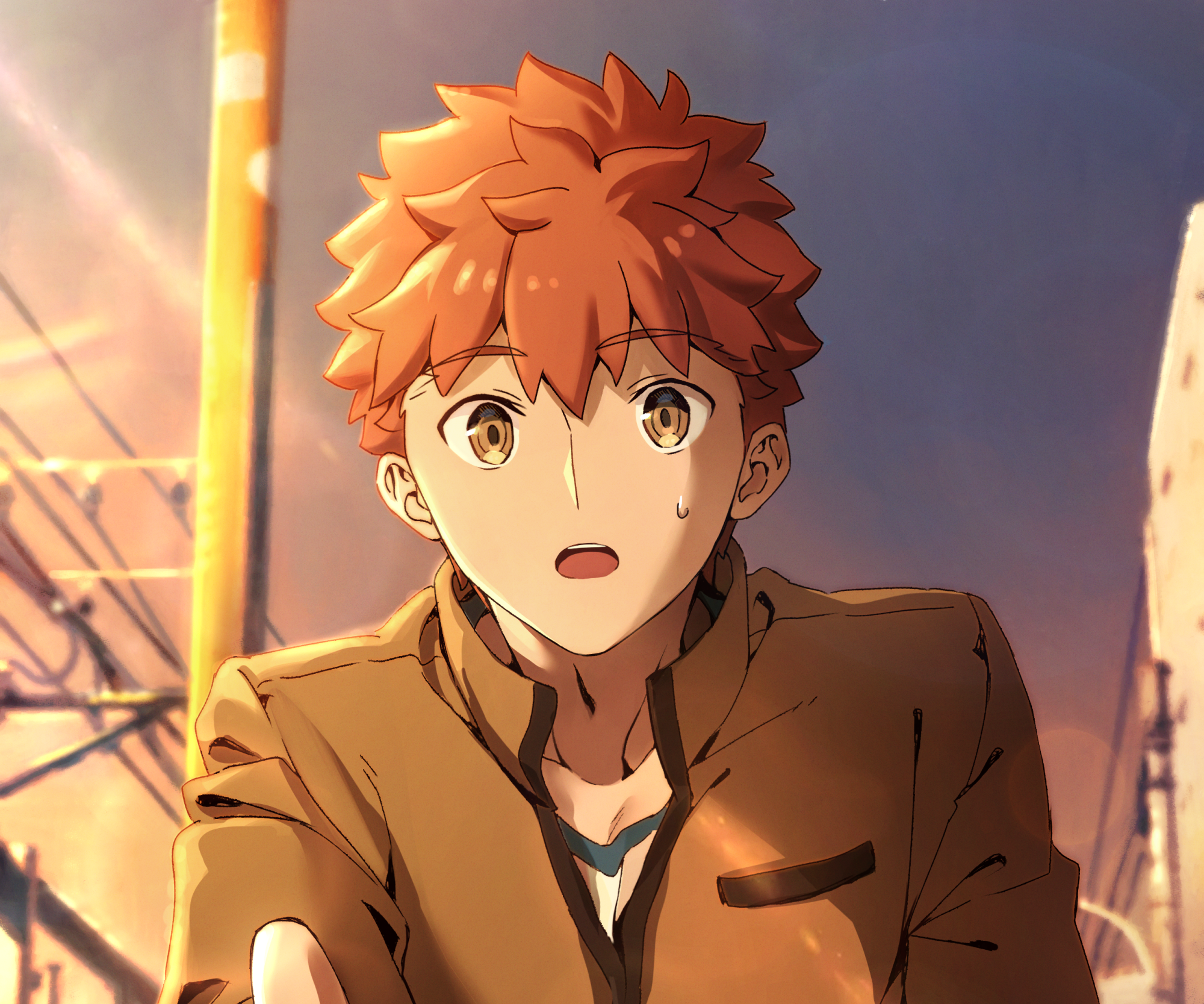 Shirou Emiya from Fate/Stay Night HD Wallpaper