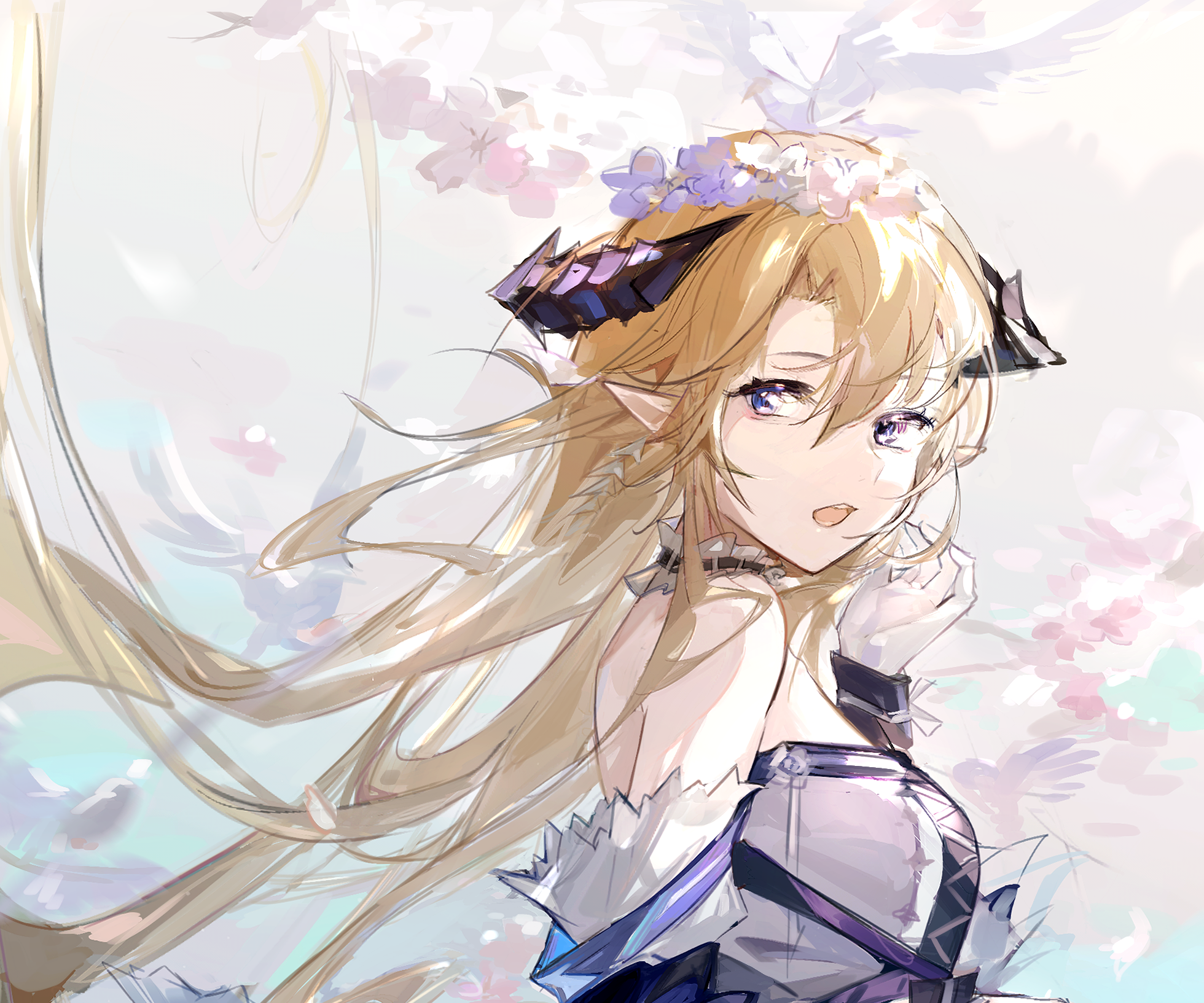 Saileach from Arknights HD Wallpaper