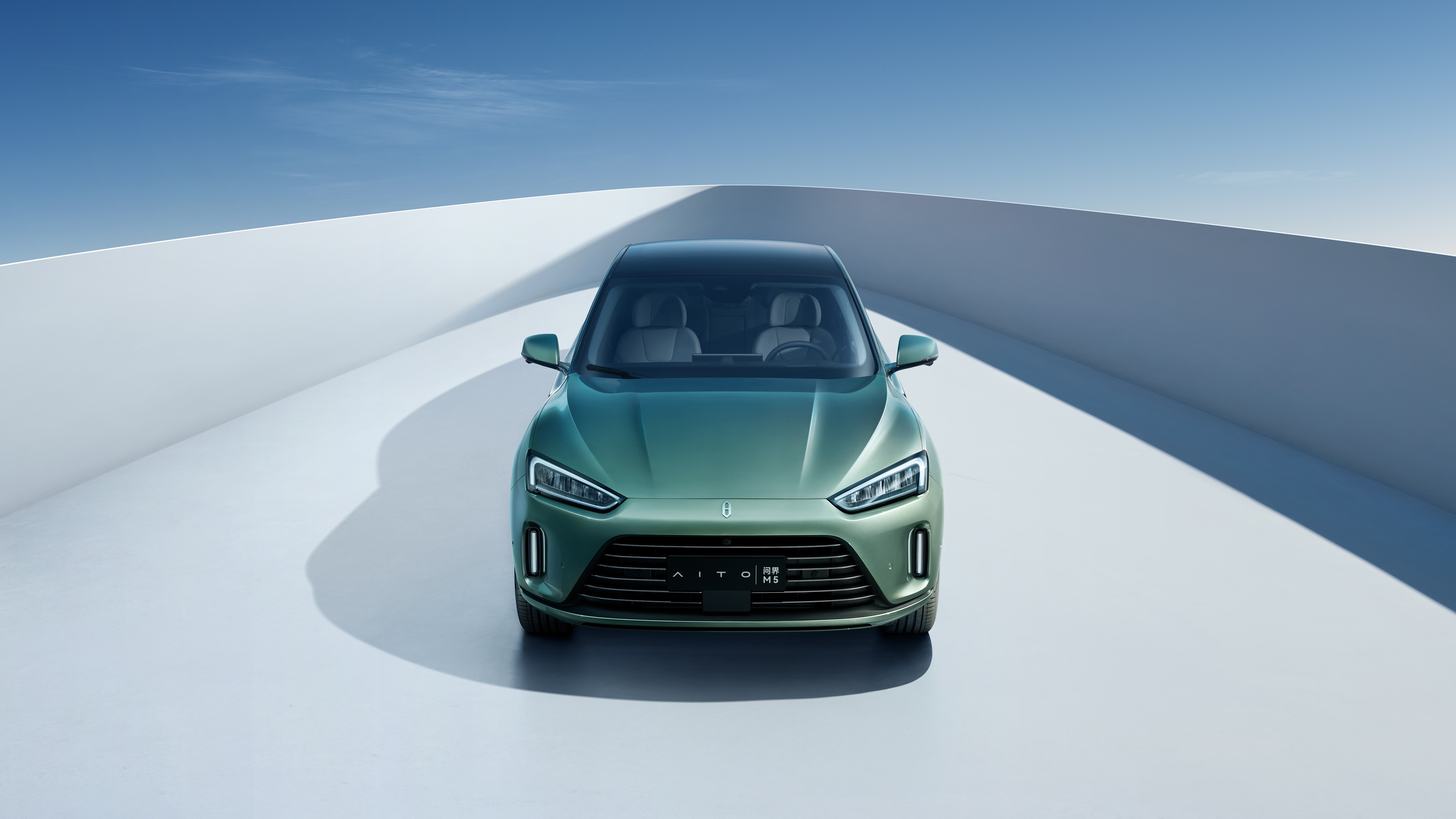 AITO M5 Electric Car 4K HD Wallpaper