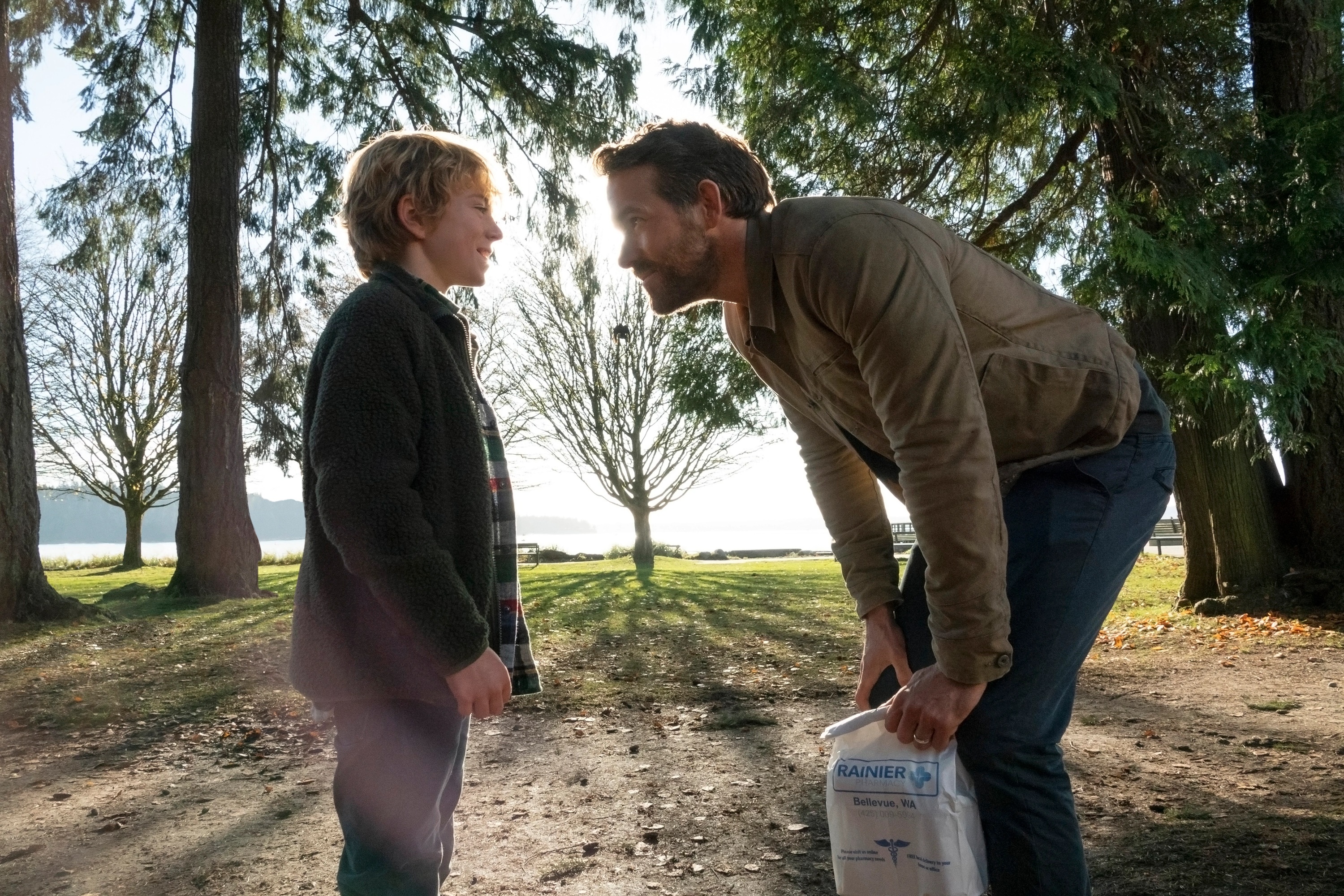 Ryan Reynolds and Walker Scobell in The Adam Project HD Wallpaper