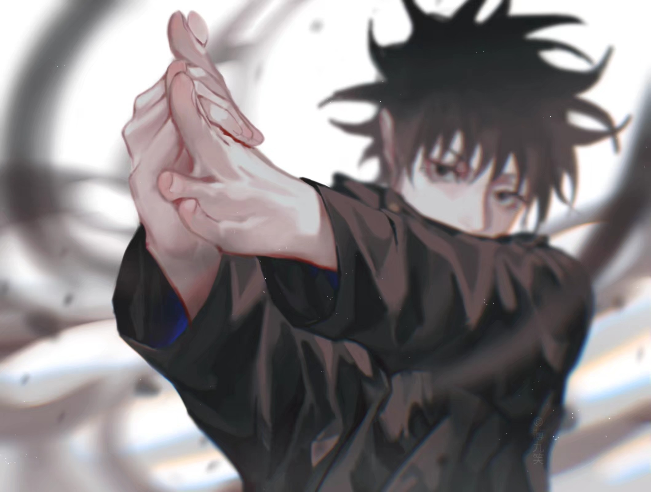 Megumi Fushiguro from Jujutsu Kaisen HD Wallpaper