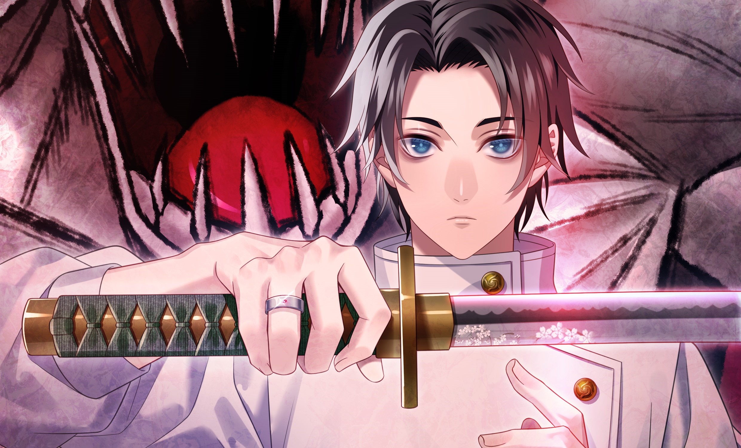 Yuta Okkotsu from Jujutsu Kaisen holding a katana HD Wallpaper
