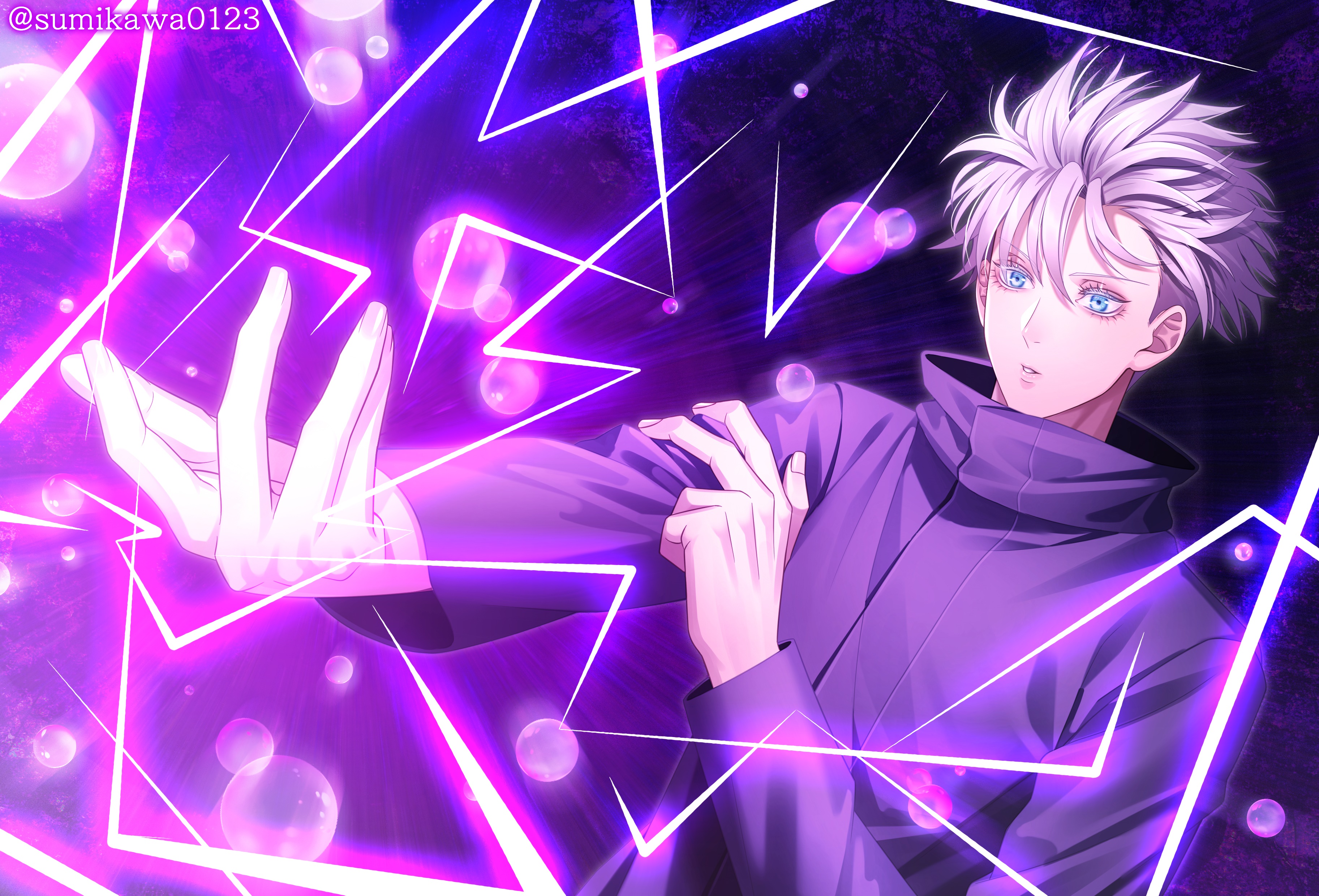 Satoru Gojo from Jujutsu Kaisen HD Wallpaper