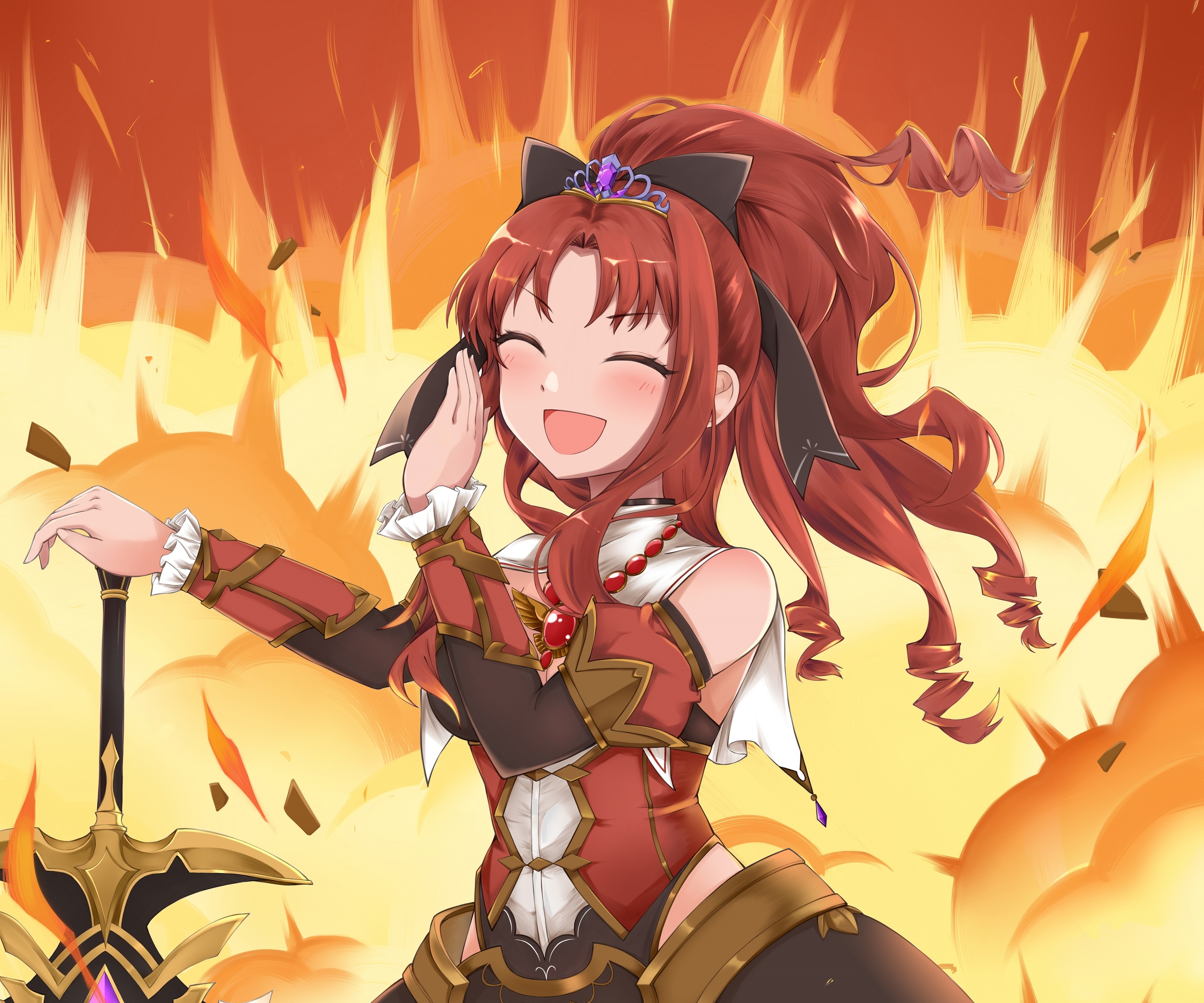 Akino Toudou from Princess Connect! Re:Dive HD Wallpaper