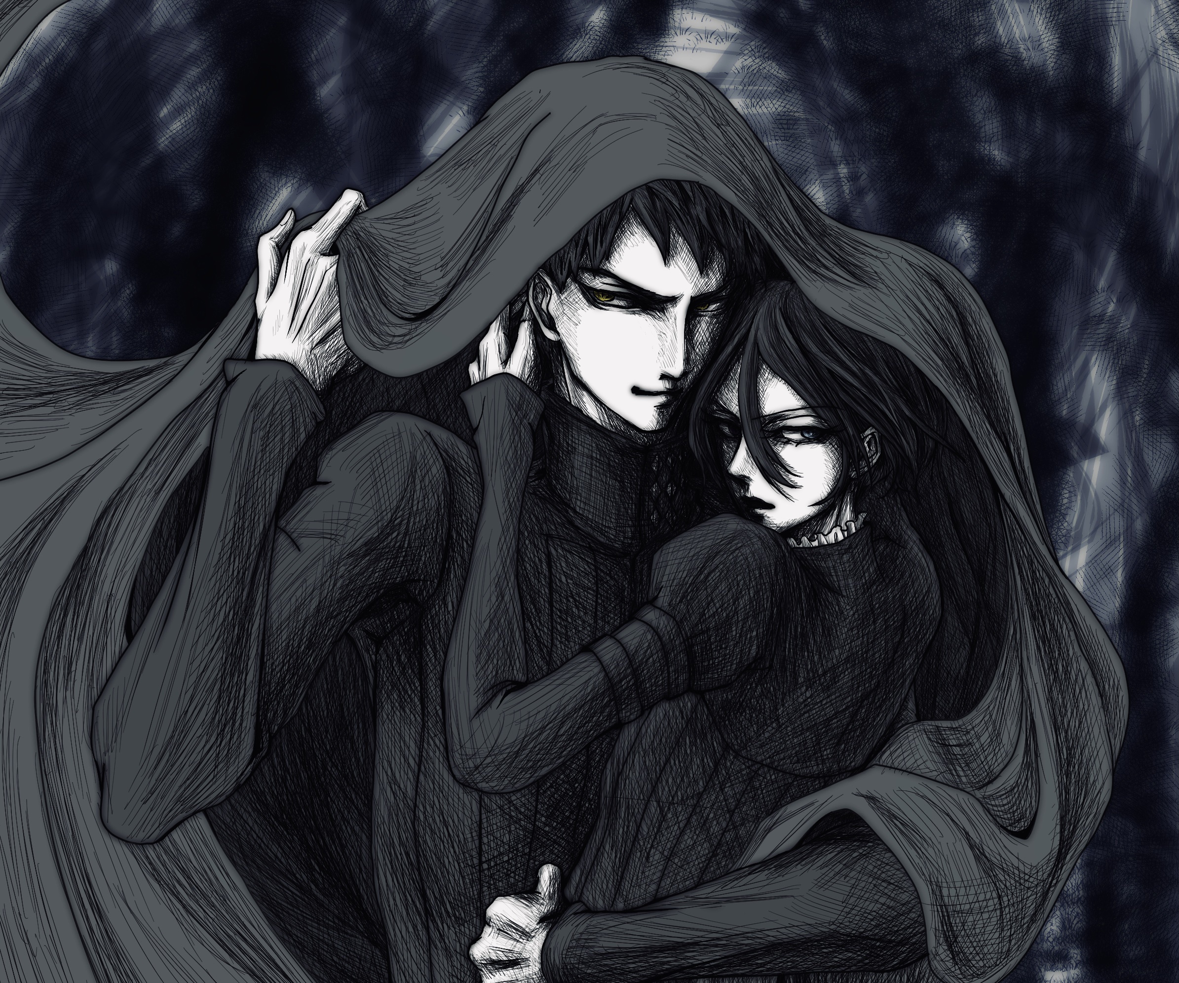 Richard and Henry Stafford from Requiem of the Rose King HD Wallpaper