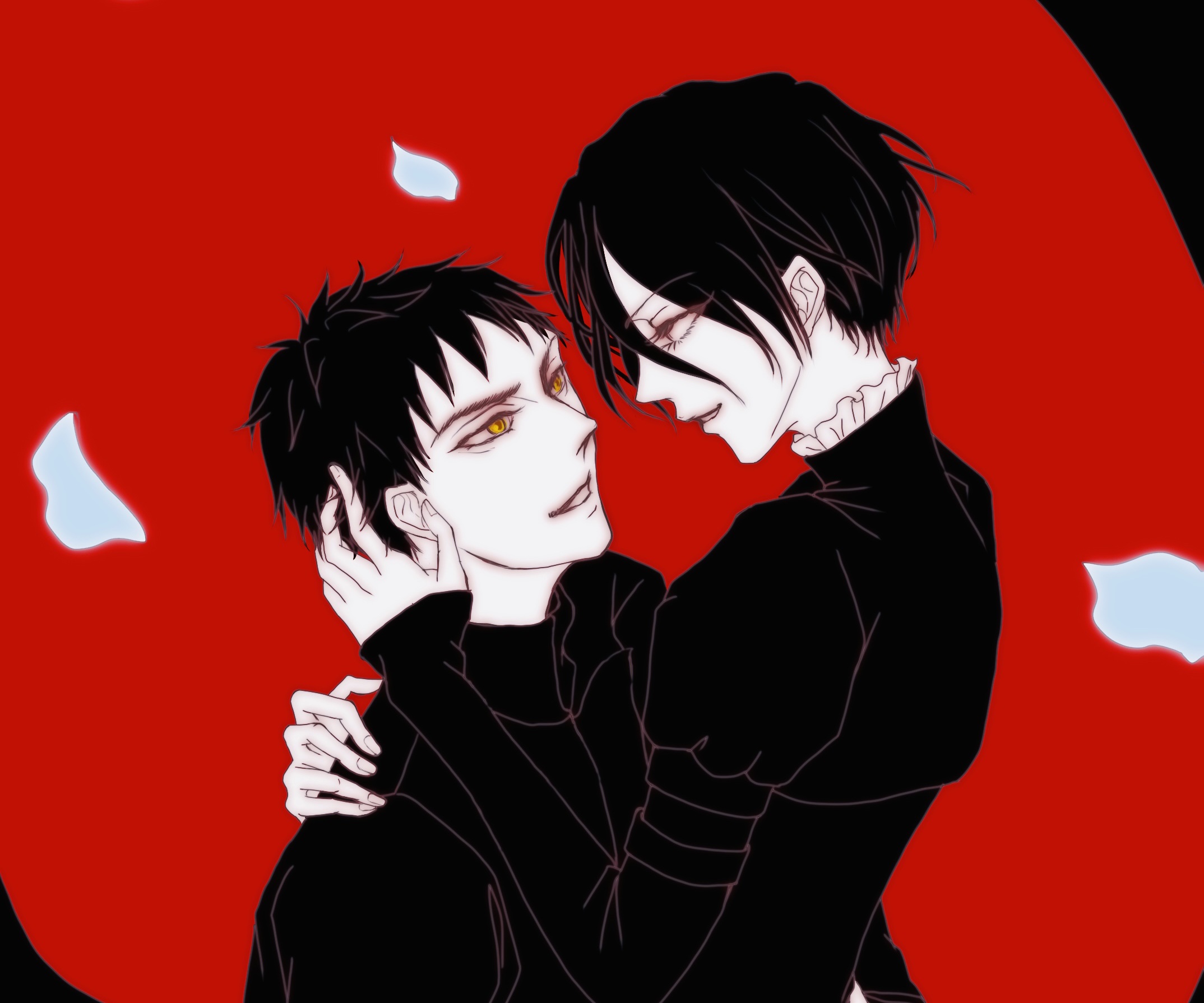 Richard and Henry from Requiem of the Rose King HD Wallpaper